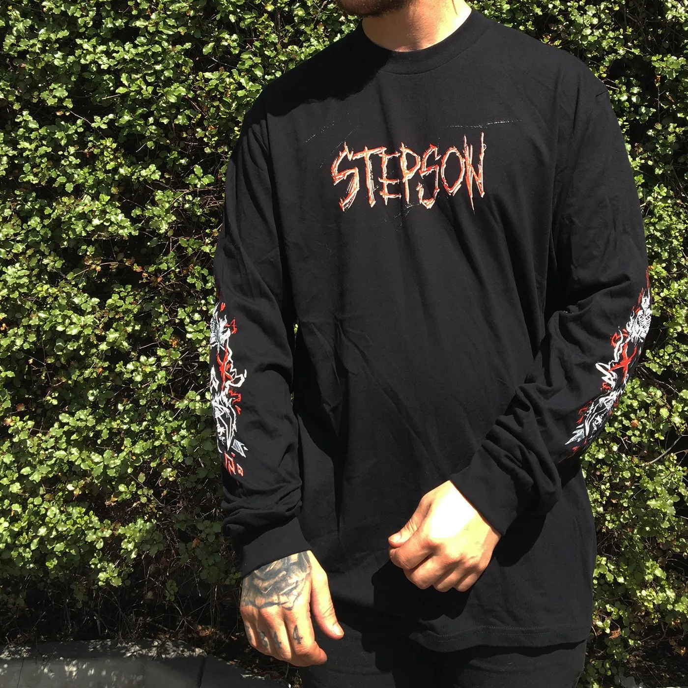 Stepson Horror Longsleeve (Black)