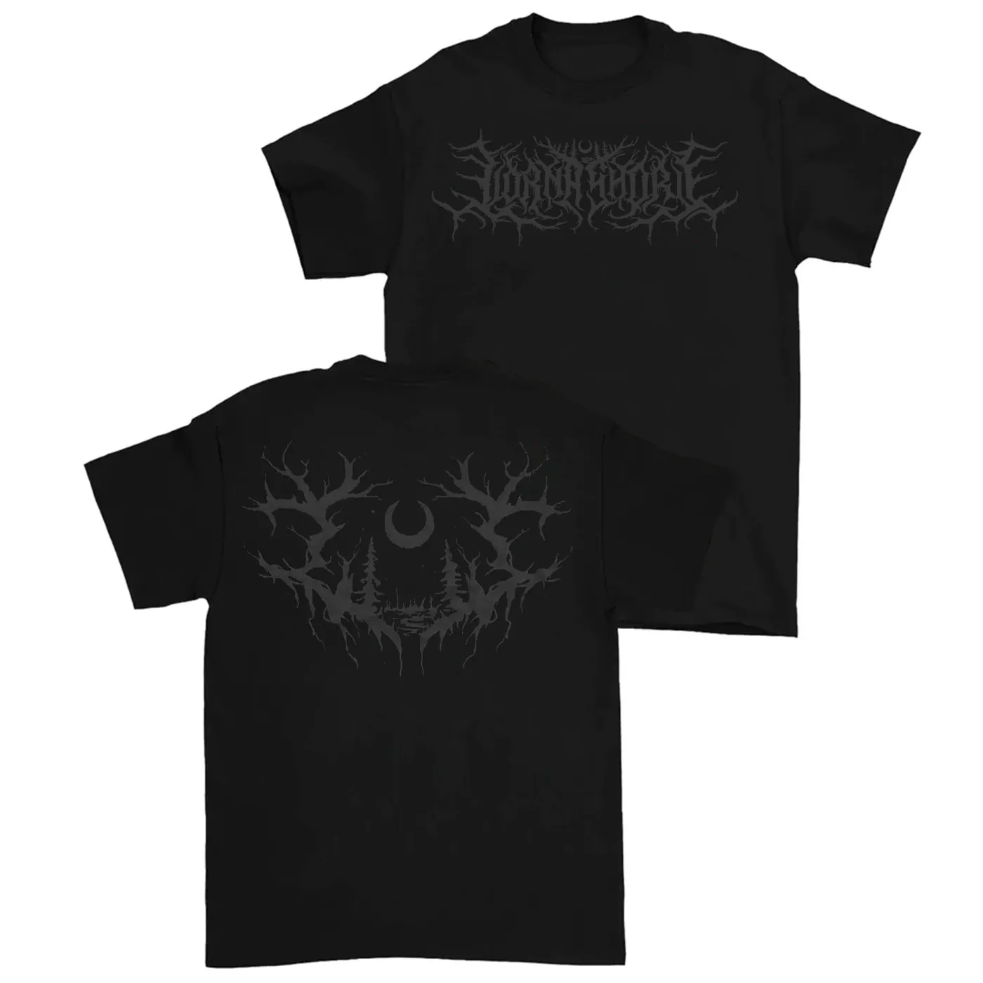 Lorna Shore PR Sigil T-Shirt (Black on Black)