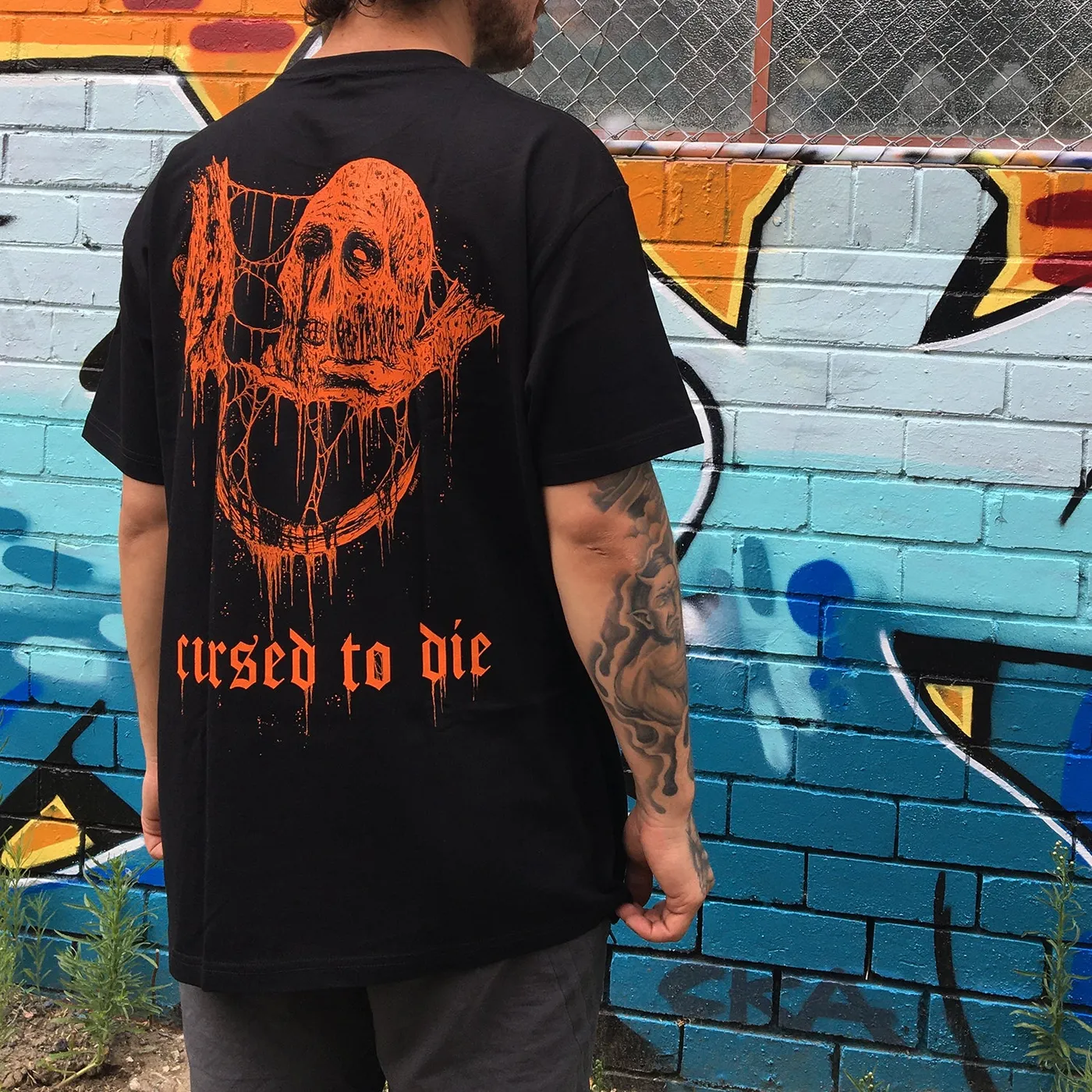 Lorna Shore Cursed To Die T-Shirt (Black)