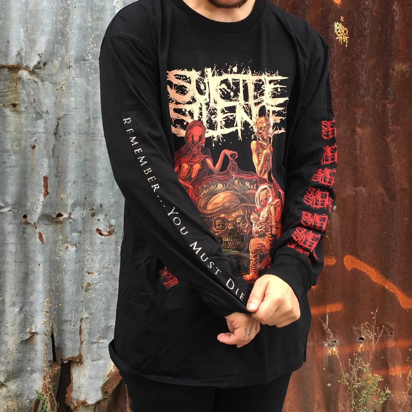 Suicide Silence You Will Die Alone Longsleeve (Black)
