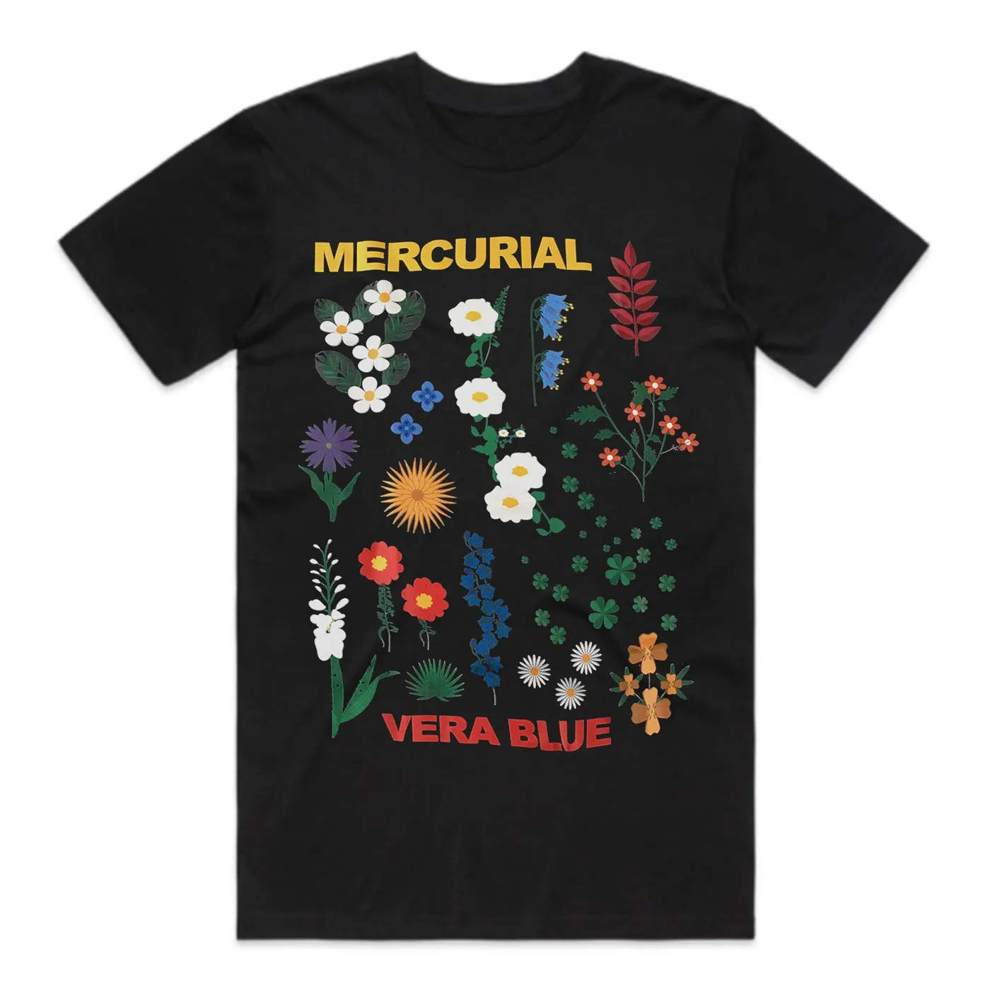 Vera Blue Mercurial Flowers T-shirt (Black)