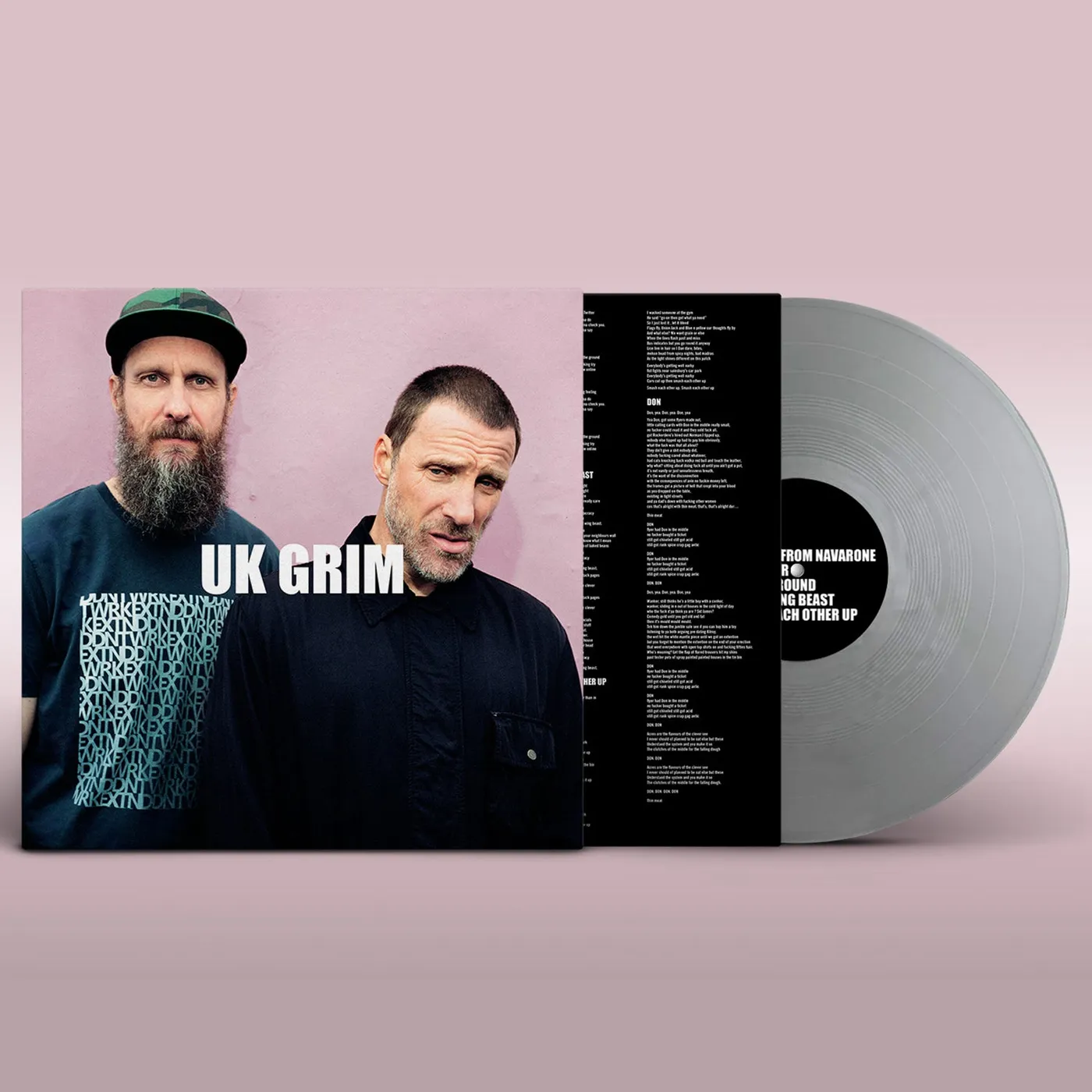 Sleaford Mods UK Grim LP (Silver Vinyl)