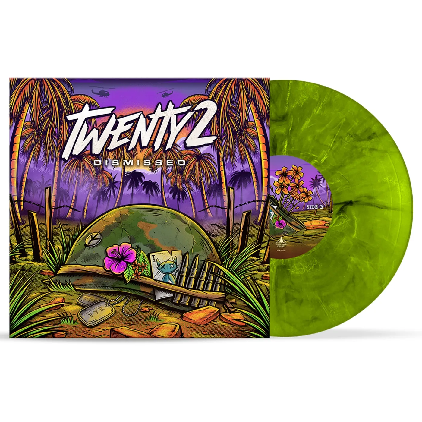 Twenty2 Dismissed LP (Green Marble Vinyl)