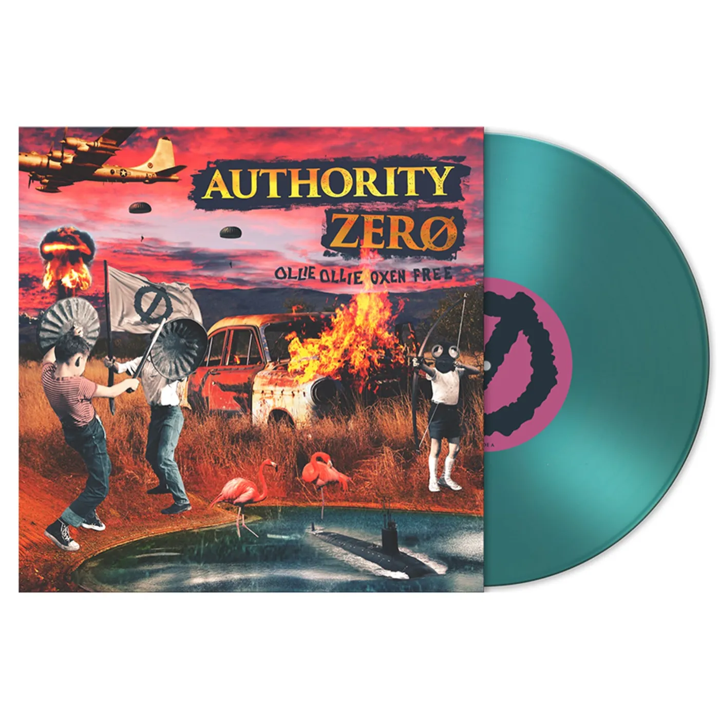 Authority Zero Ollie Ollie Oxen Free LP (Colour Vinyl)