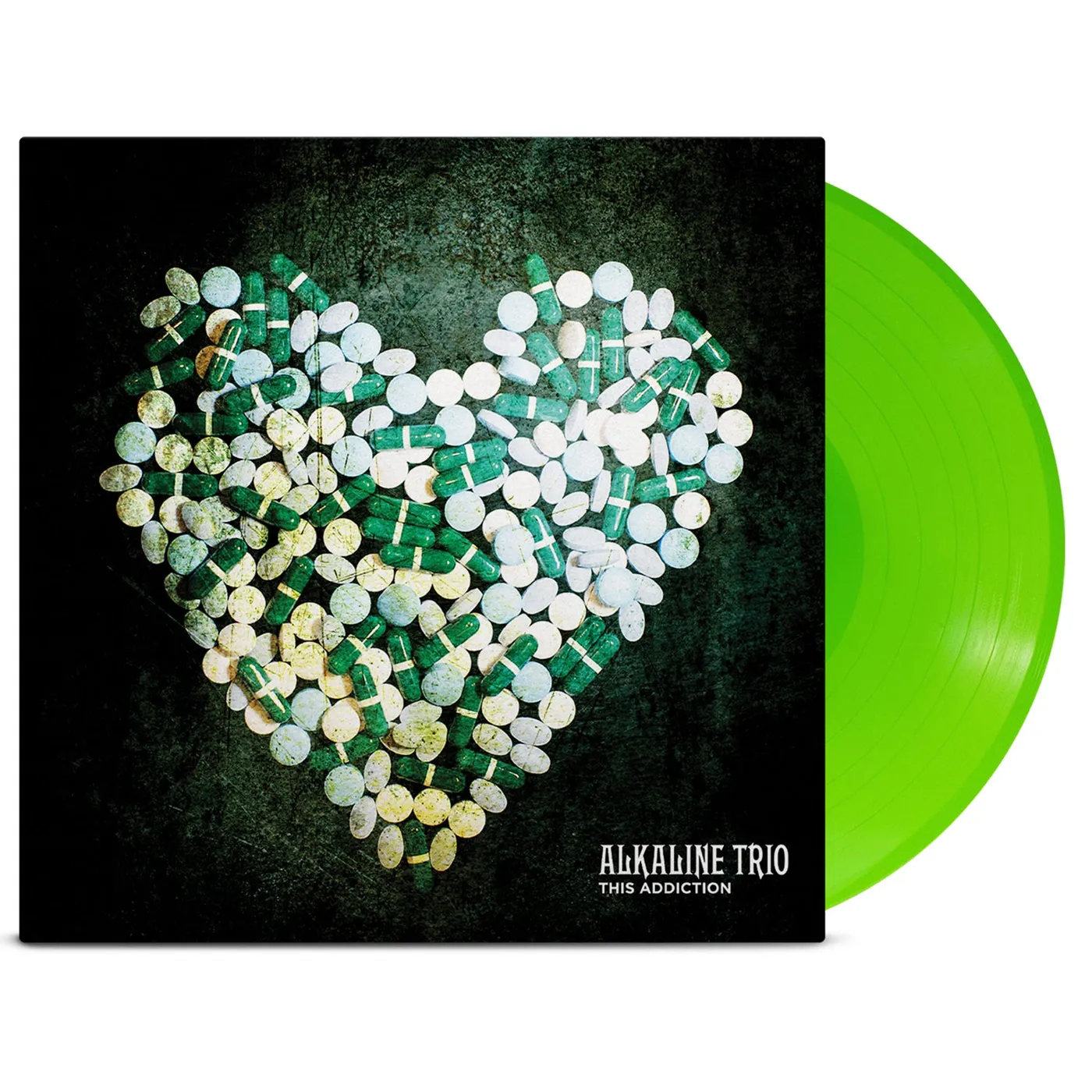 Alkaline Trio This Addiction LP (Toxic Green Vinyl) Reissue