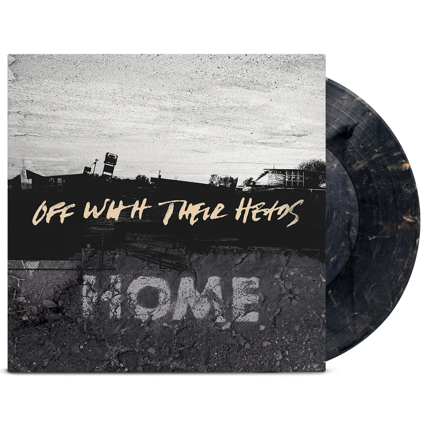 Off With Their Heads Home LP (Black/Gold Vinyl) Reissue