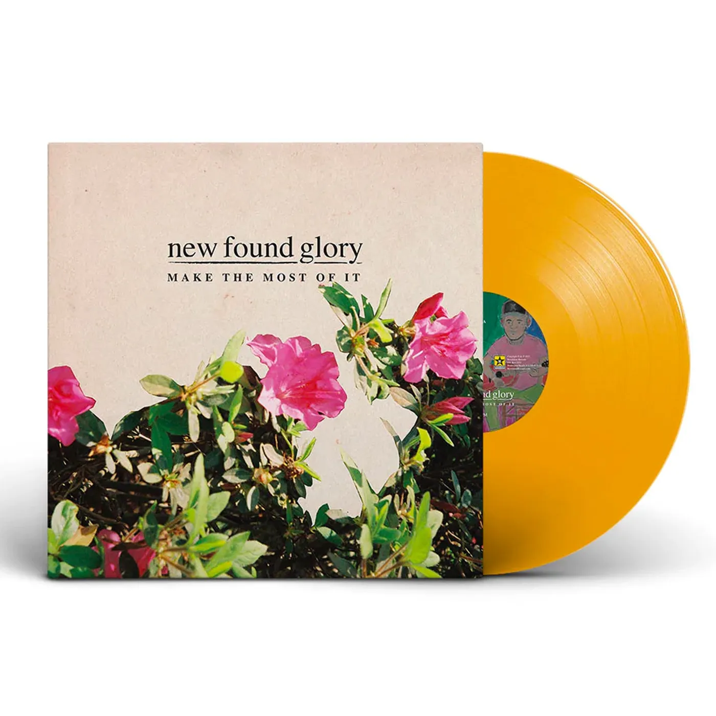 New Found Glory Make The Most Of It LP (Yellow Vinyl)