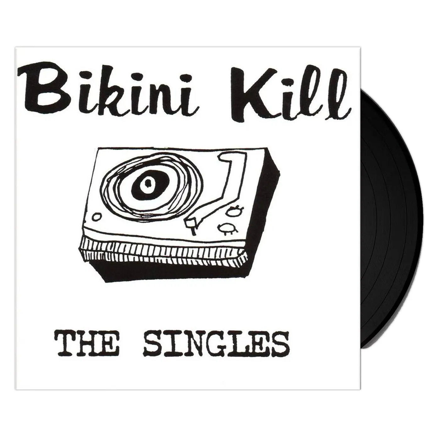 Bikini Kill The Singles LP (Black Vinyl)