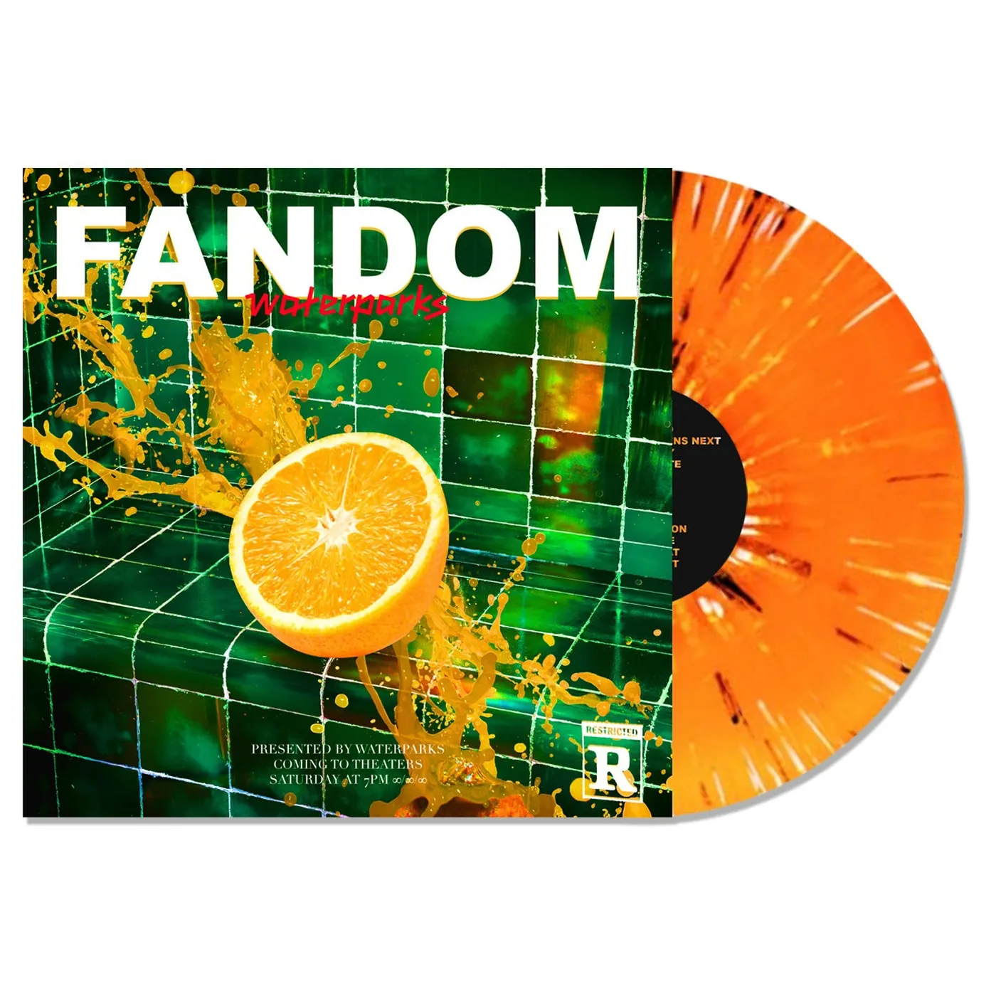Waterparks Fandom LP (Orange w/ Splatter Vinyl)