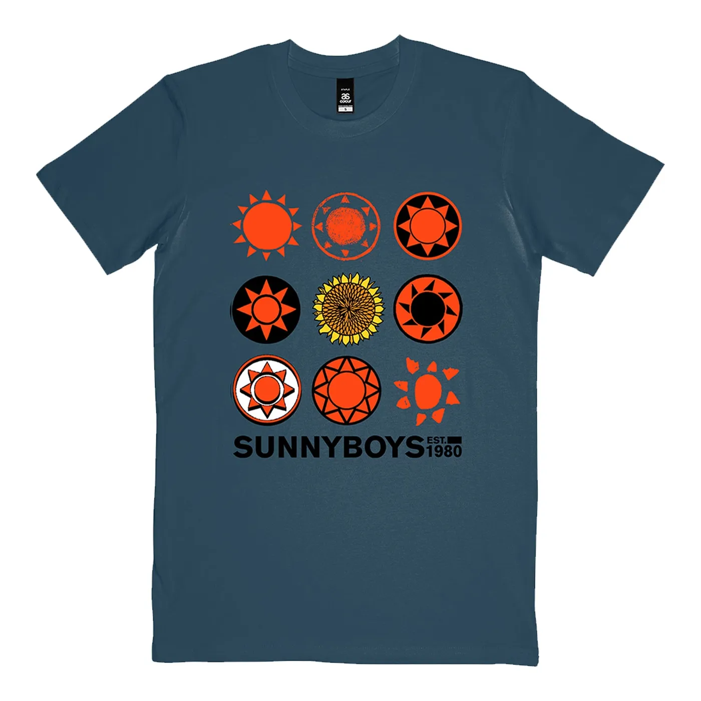 Sunnyboys Est. 1980 T-Shirt (Petrol Blue)