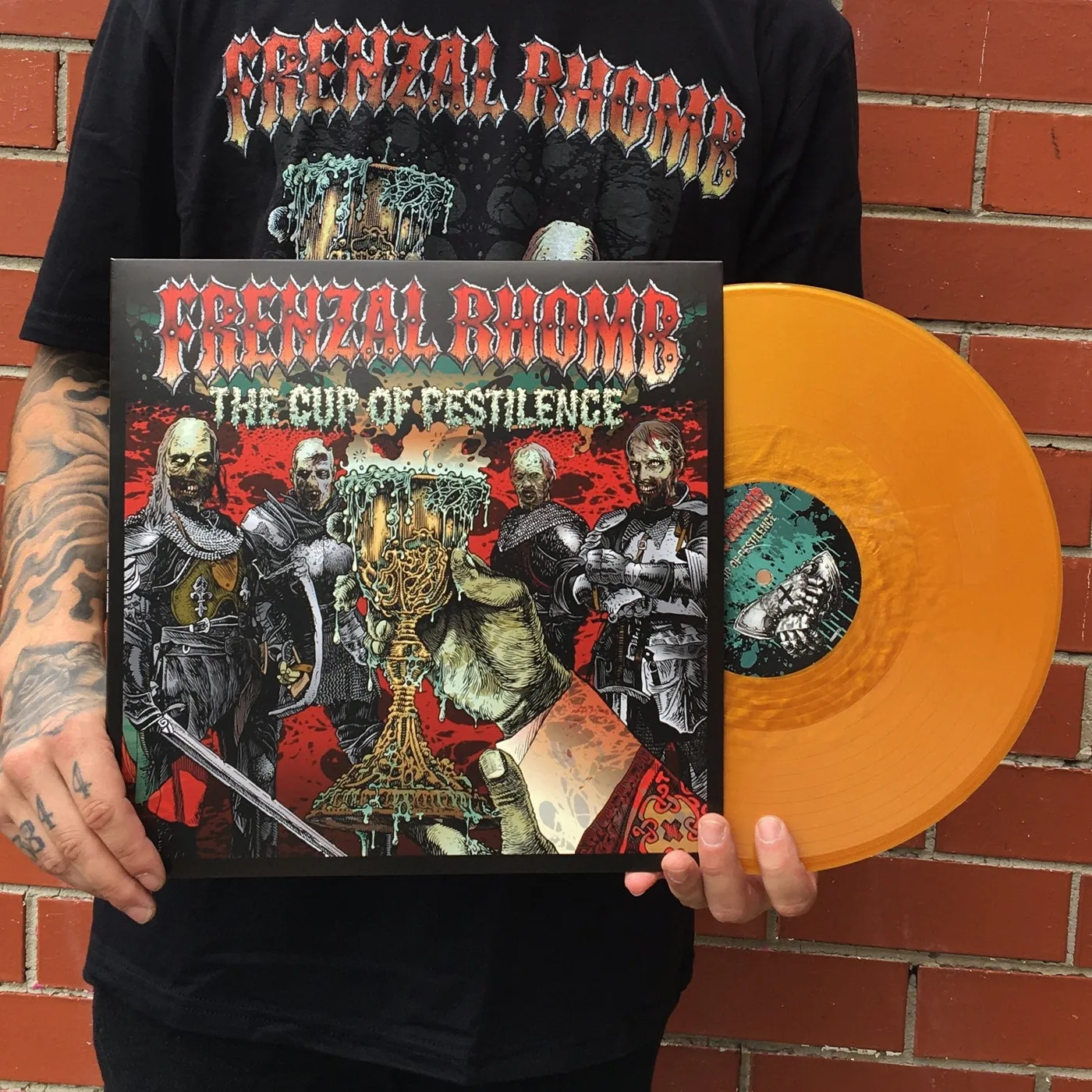 Frenzal Rhomb The Cup Of Pestilence LP (The Cup of Pestilence Gold Vinyl)