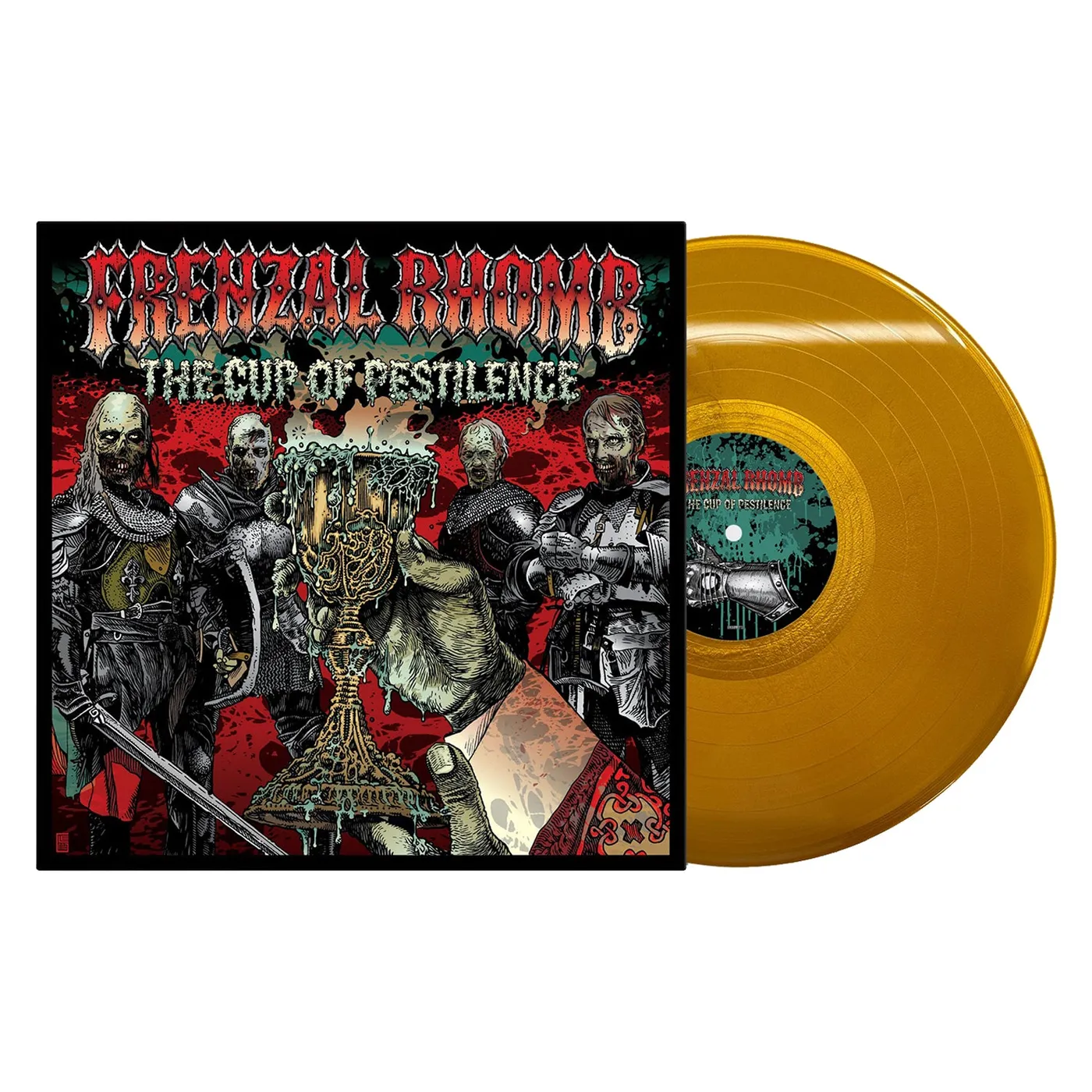 Frenzal Rhomb The Cup Of Pestilence LP (The Cup of Pestilence Gold Vinyl)