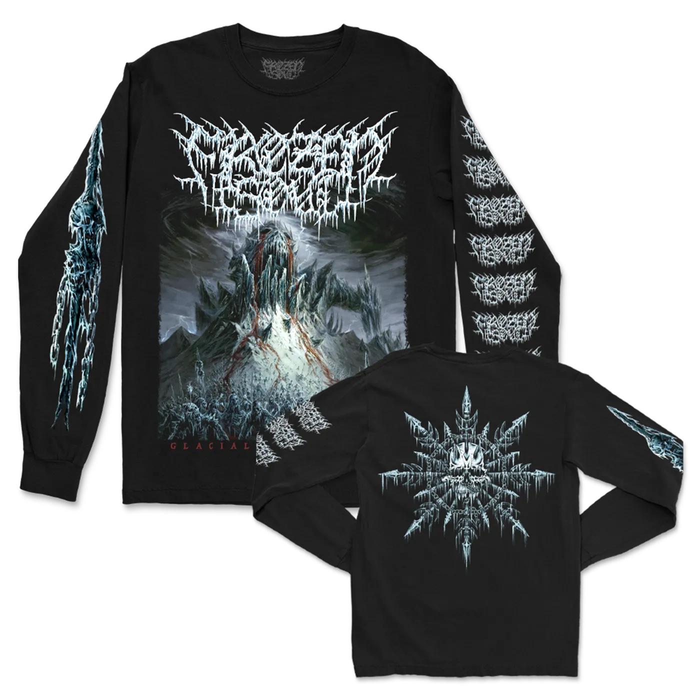 Frozen Soul Glacial Domination Longsleeve (Black)