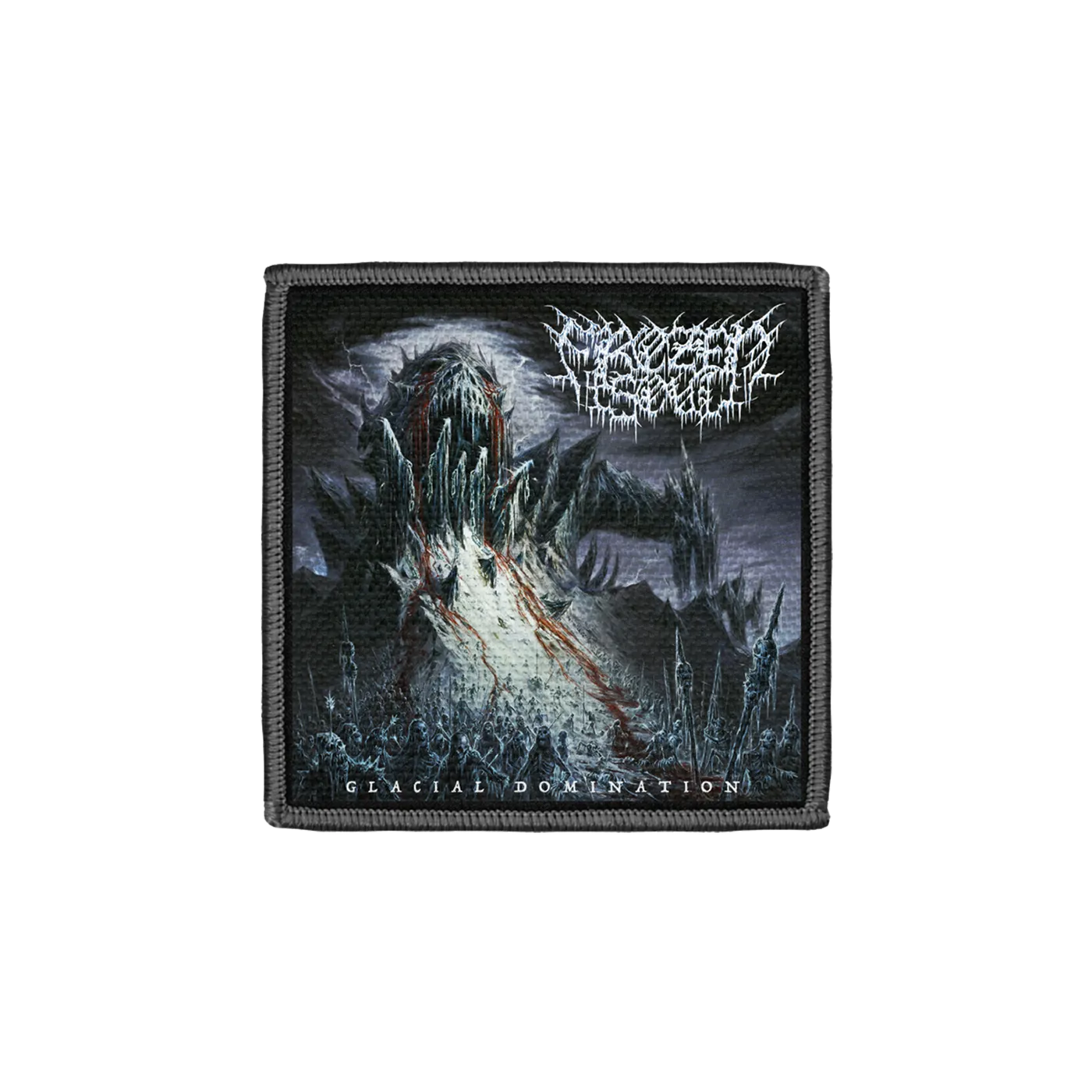Frozen Soul Glacial Domination Cover Patch