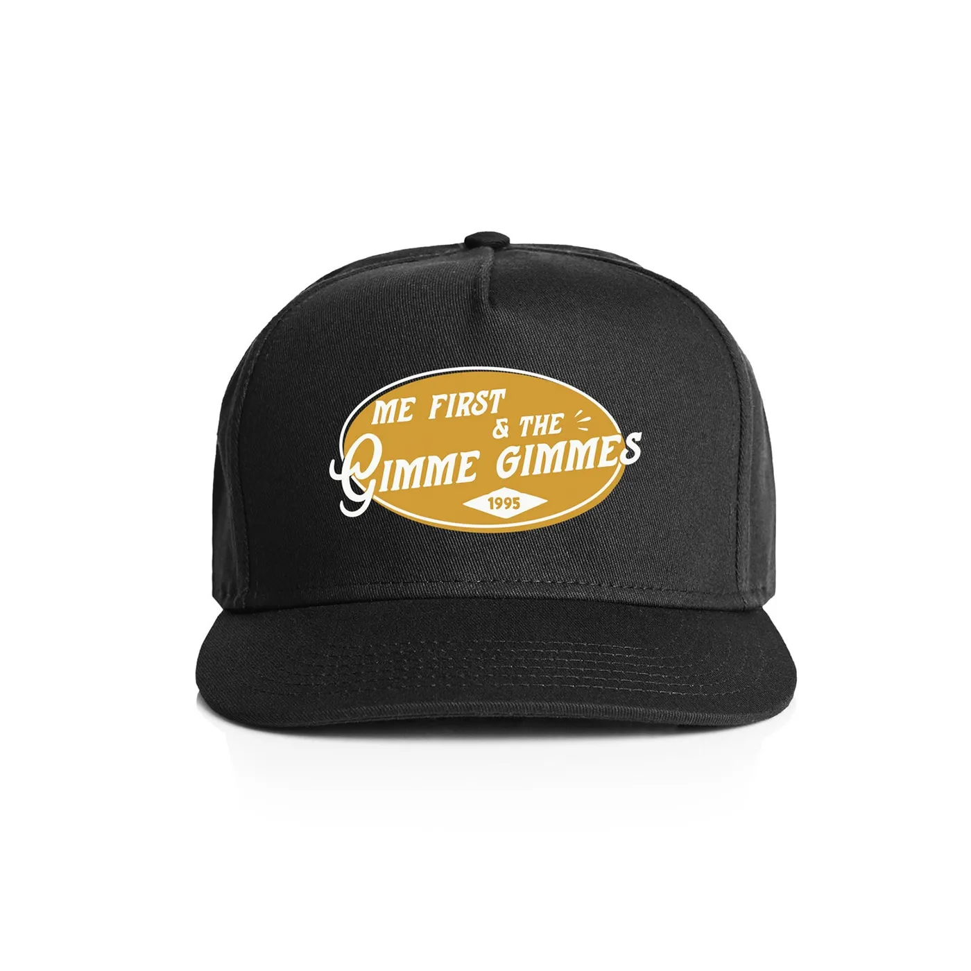 Me First and the Gimme Gimmes 1995 Snapback Hat (Black)