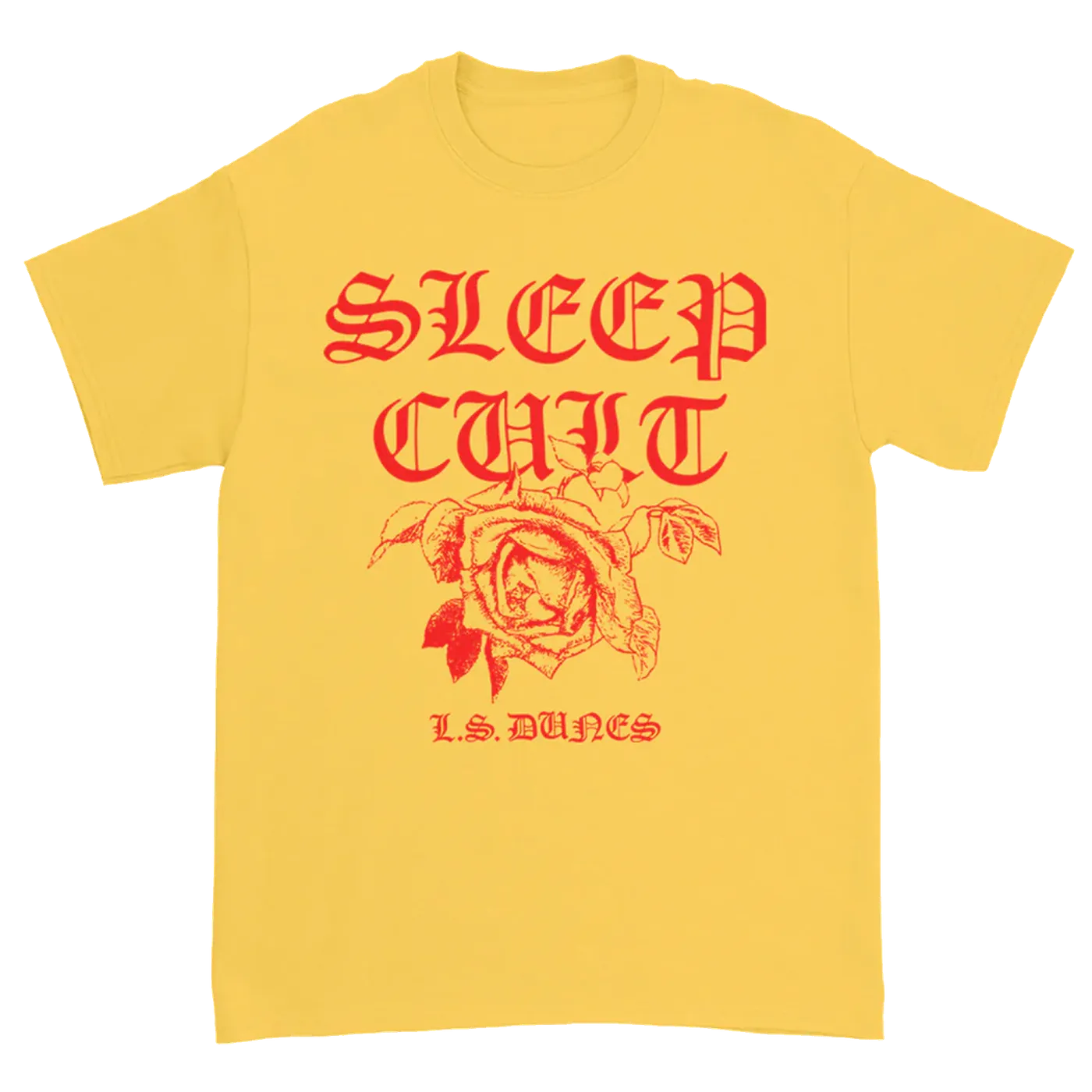 L.S. Dunes Sleep Cult T-Shirt (Gold)