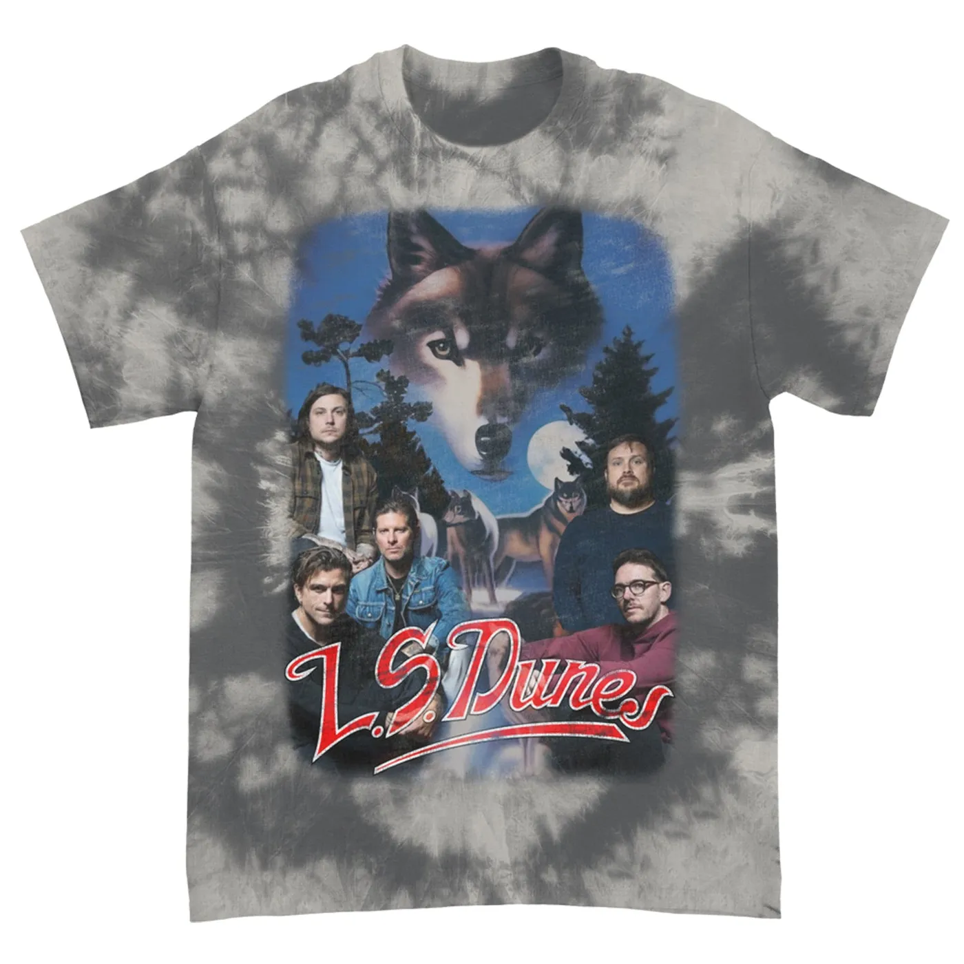L.S. Dunes Wolfpack T-Shirt (Grey Dye)
