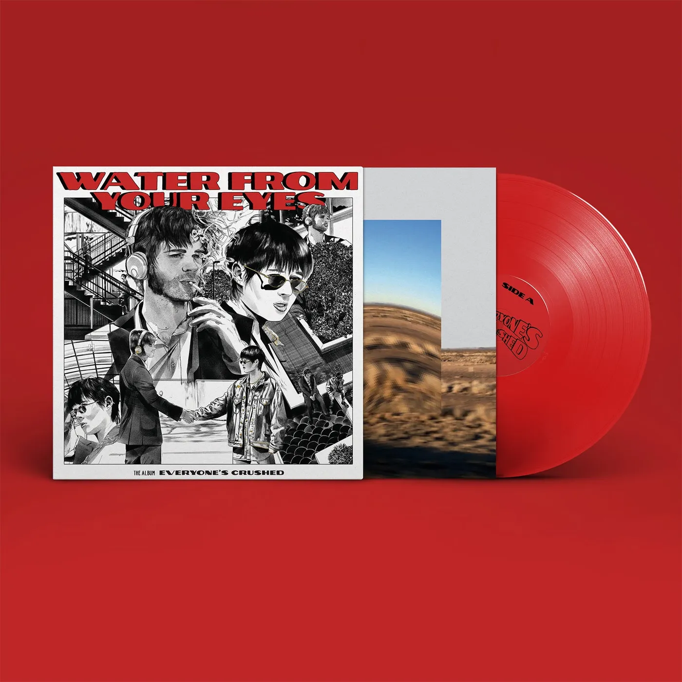 Water From Your Eyes Everyone’s Crushed LP (Red Vinyl)