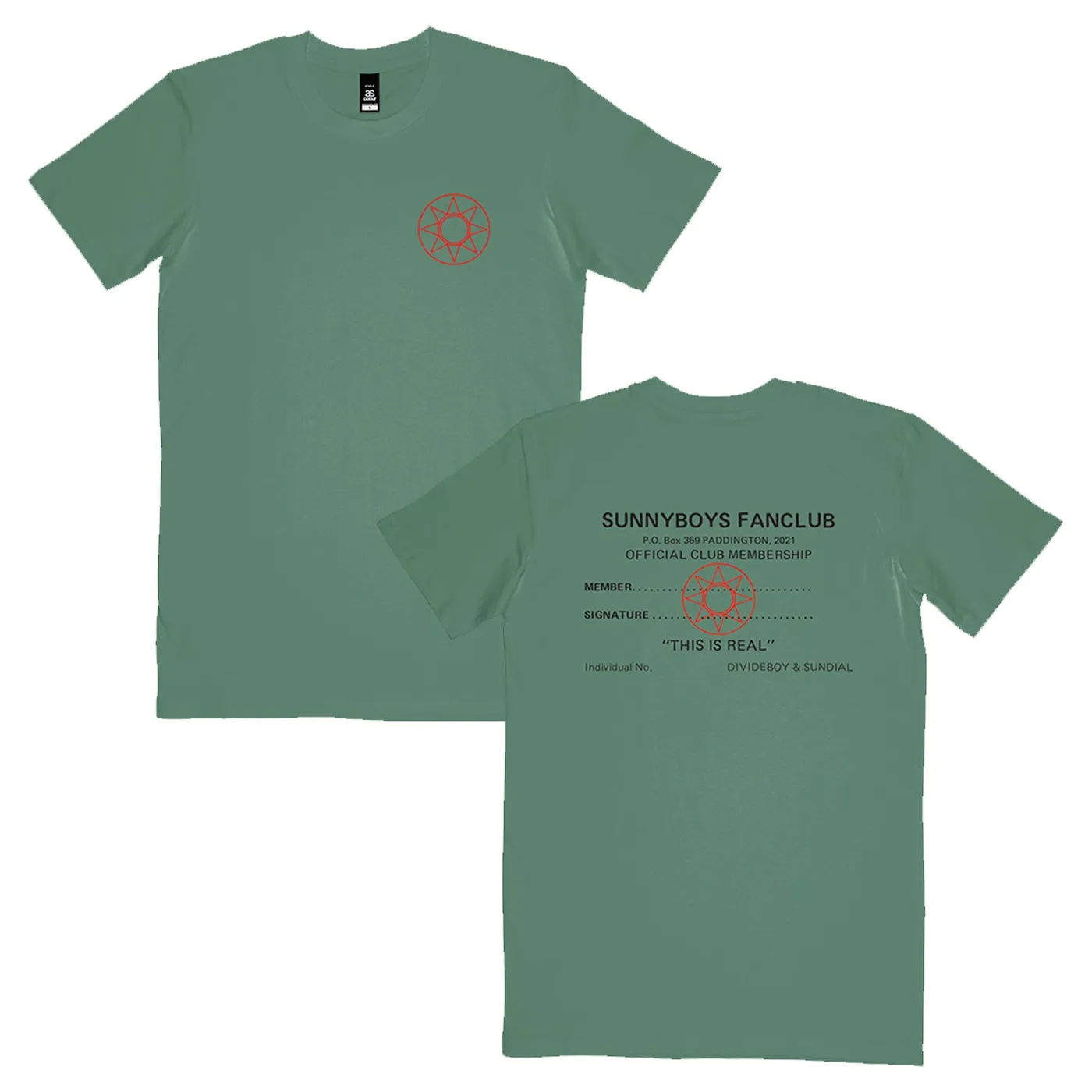 Sunnyboys Fanclub T-Shirt (Sage)