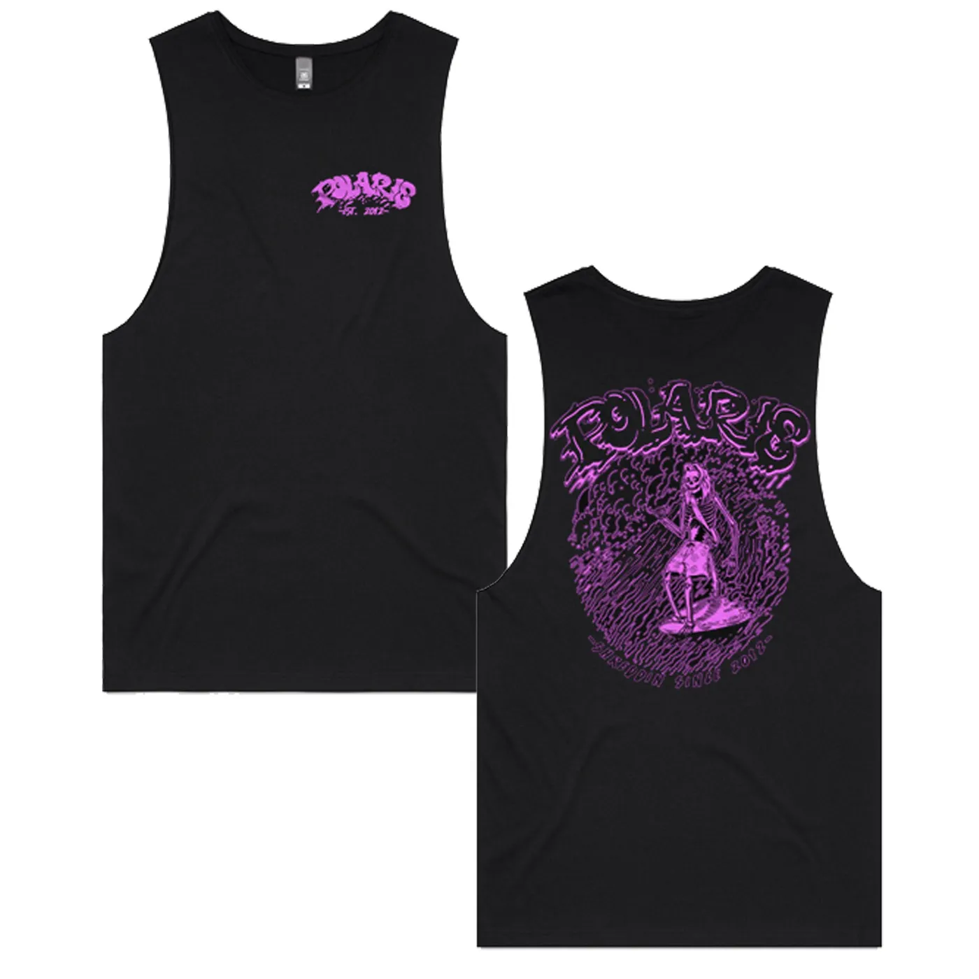 Polaris Shreddin Tank (Black/Pink)