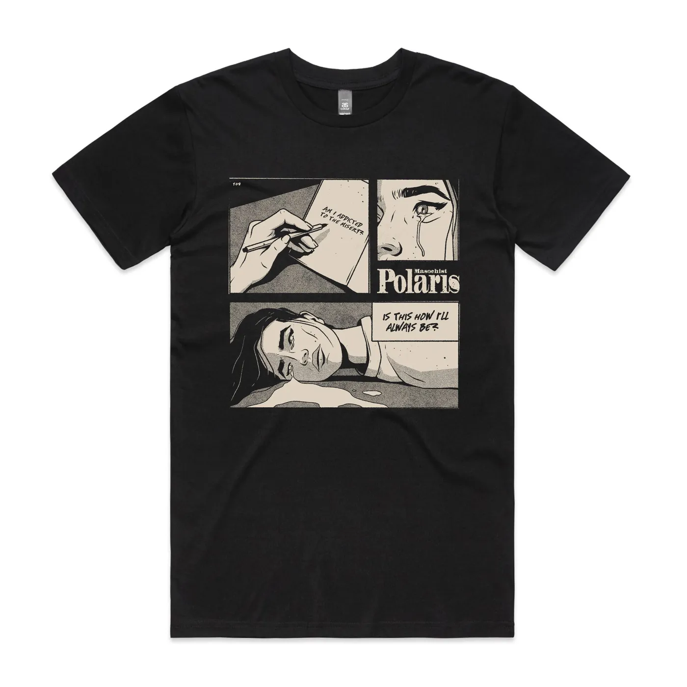 Polaris Comic Tee (Black)