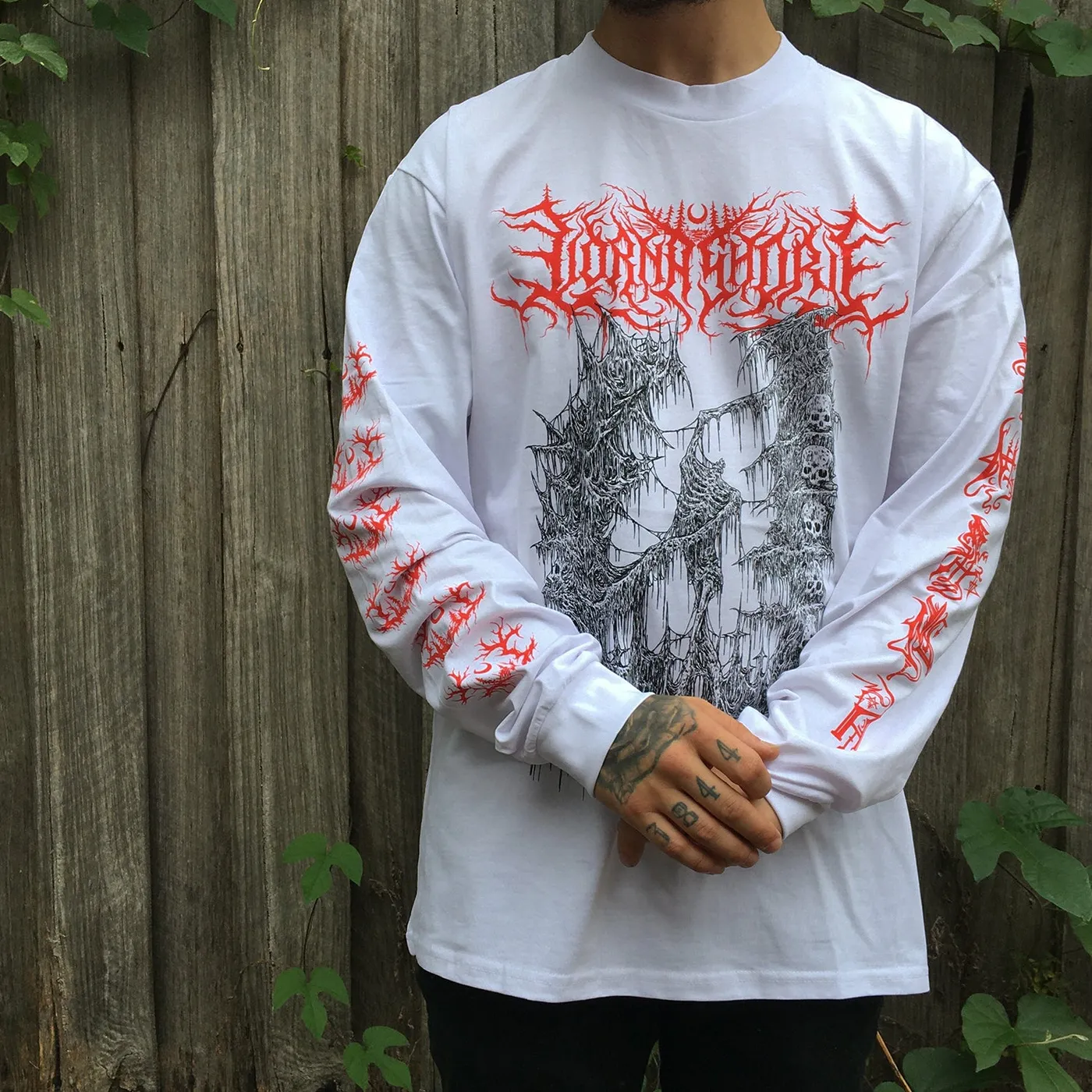 Lorna Shore Headless Longsleeve (White)
