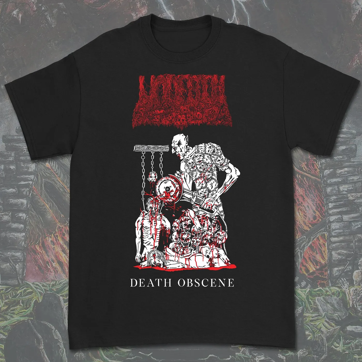 Undeath Death Obscene T-Shirt (Black)