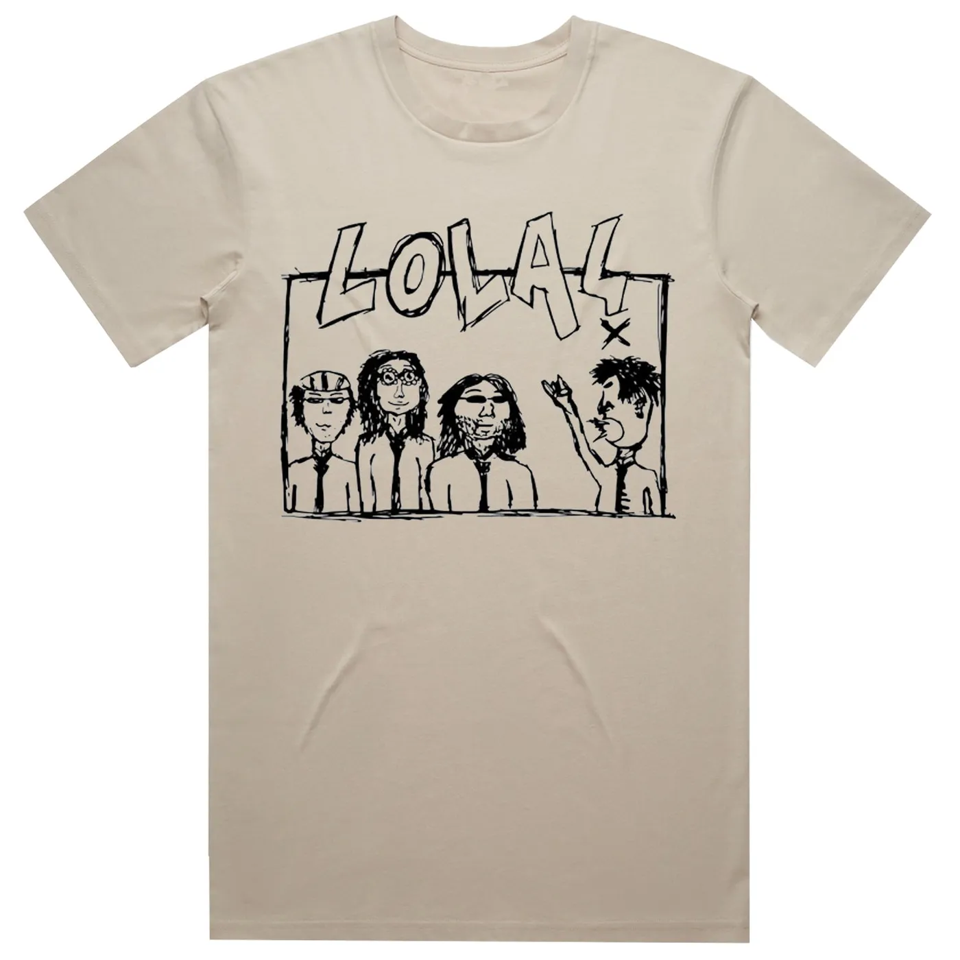 Lola Sketchy Tee (Sand)