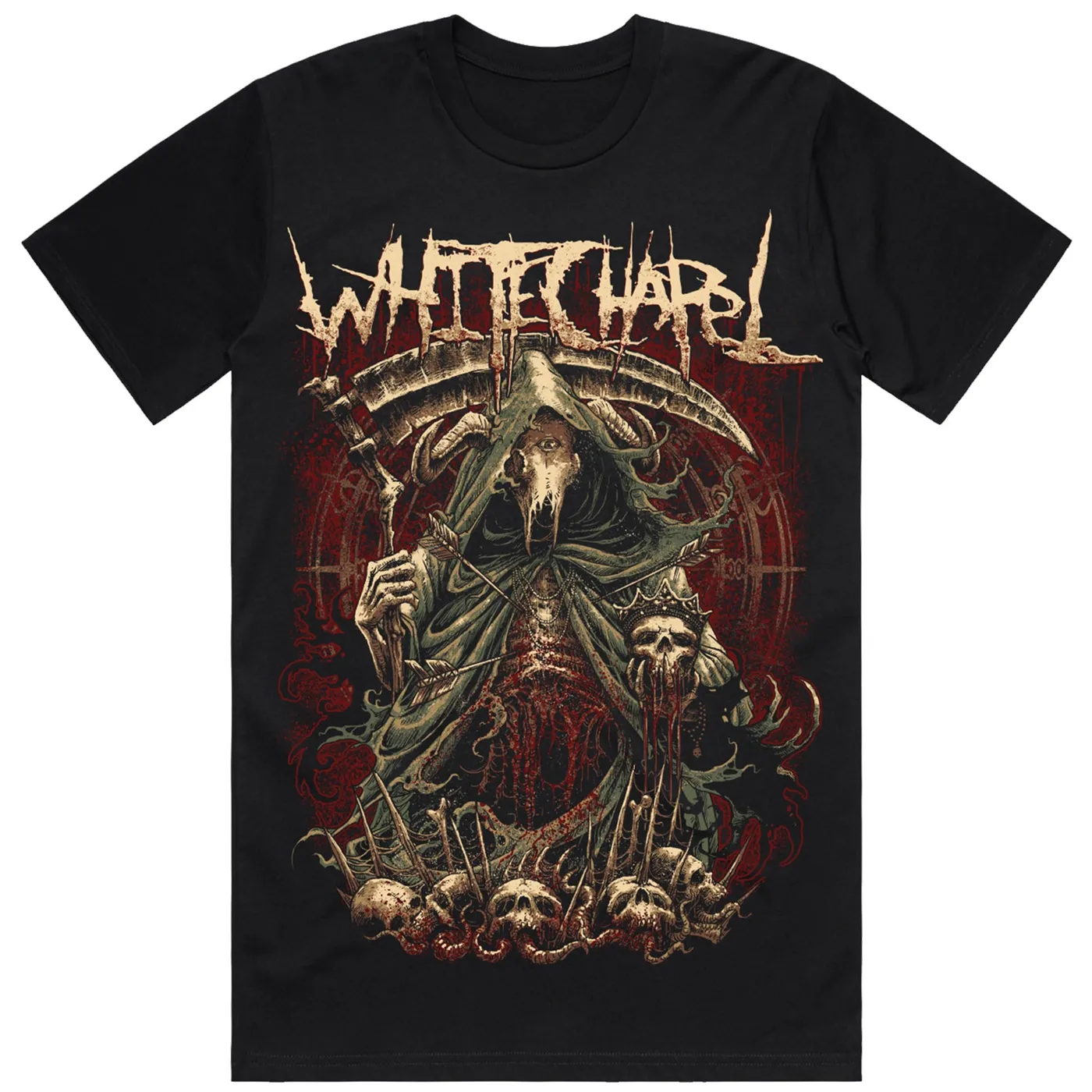 Whitechapel The King Is Dead T-Shirt (Black)