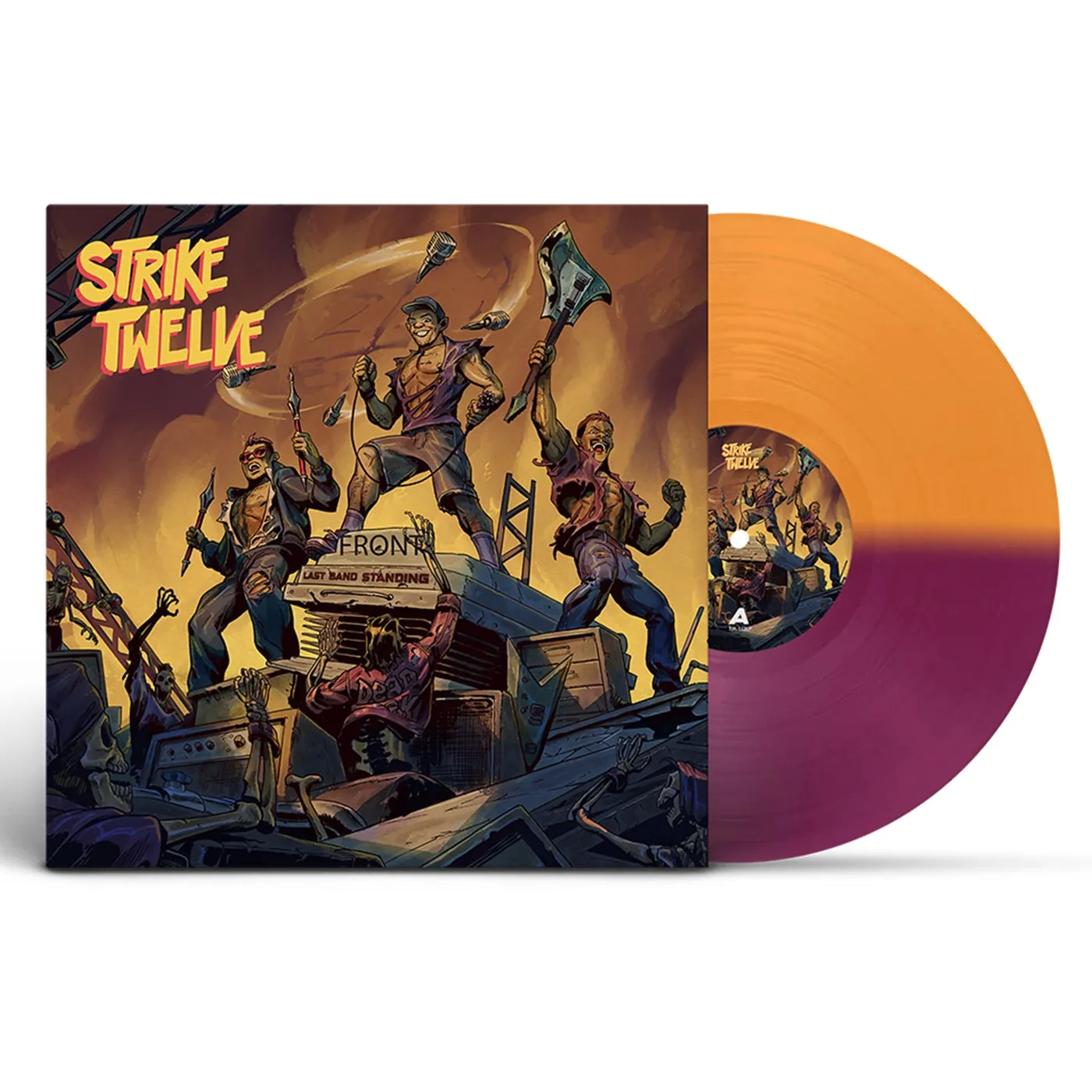 Strike Twelve The Last Band Standing LP (Half/Half Vinyl)