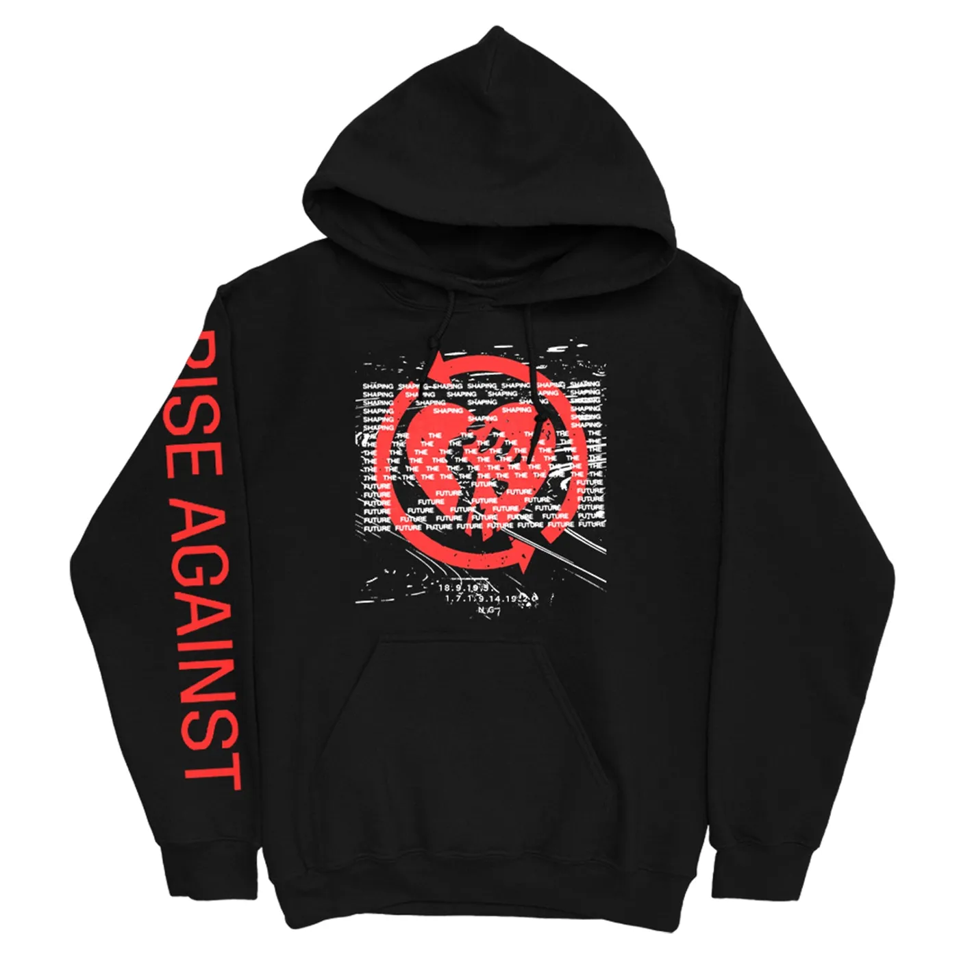 Rise Against Shaping the Future Pullover Hoodie (Black)