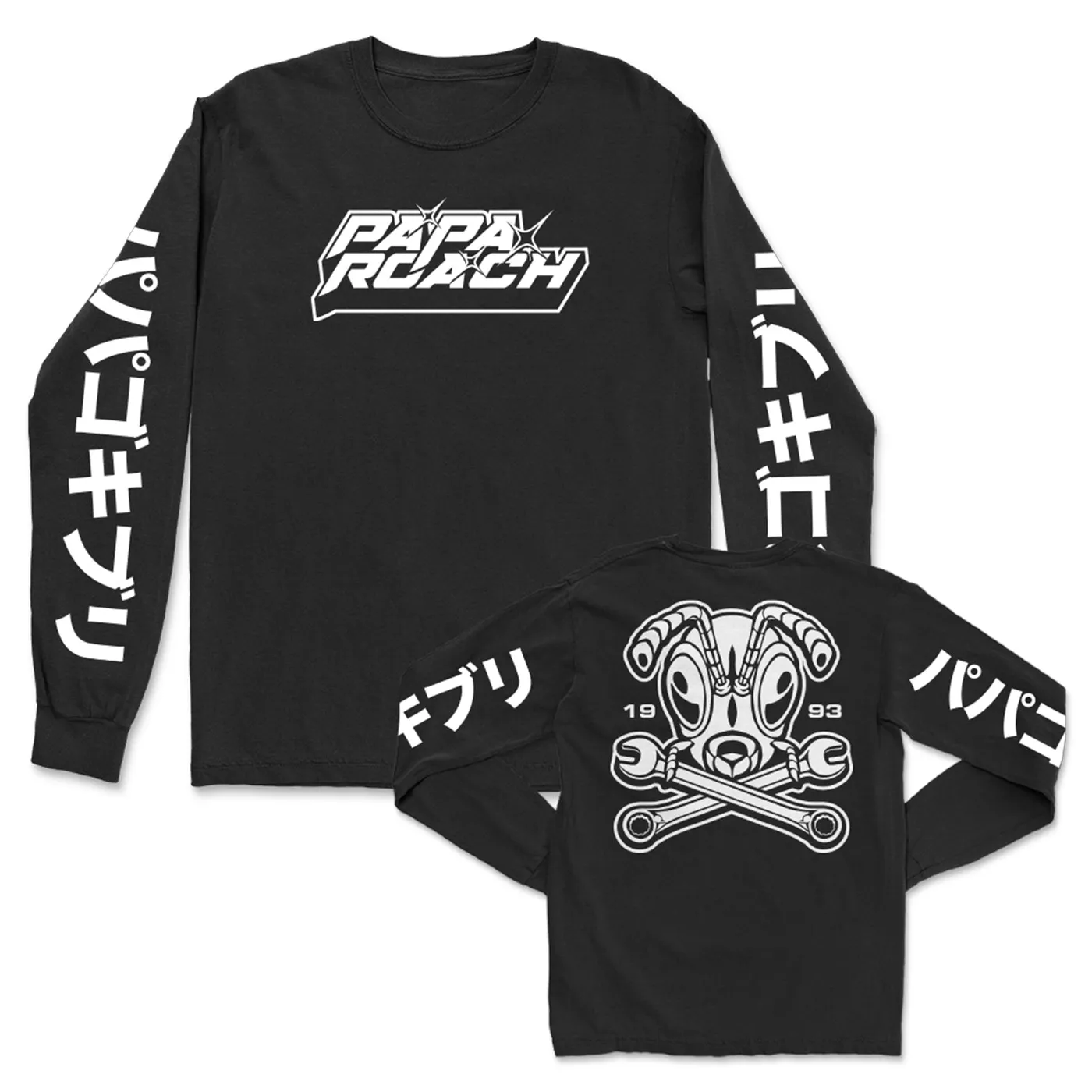 Papa Roach Mascot Longsleeve (Black)