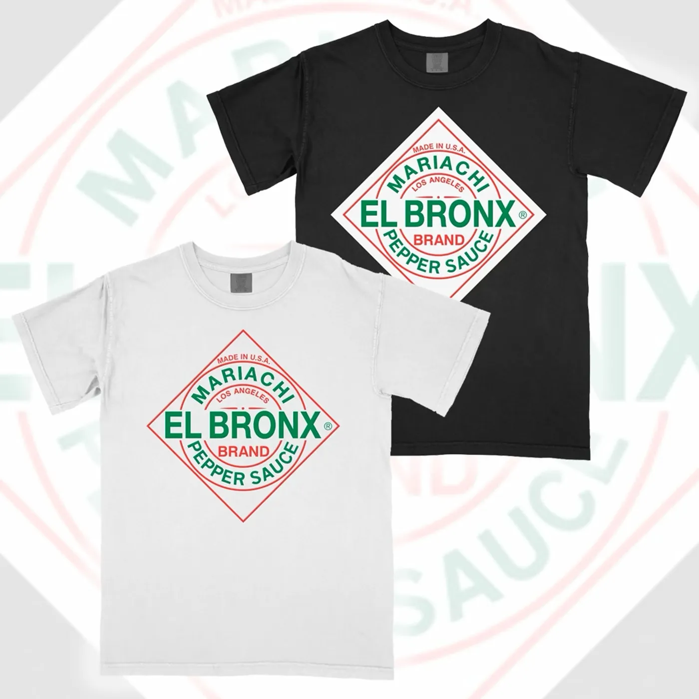 Mariachi El Bronx Tabasco El Bronx Tee (White or Black)