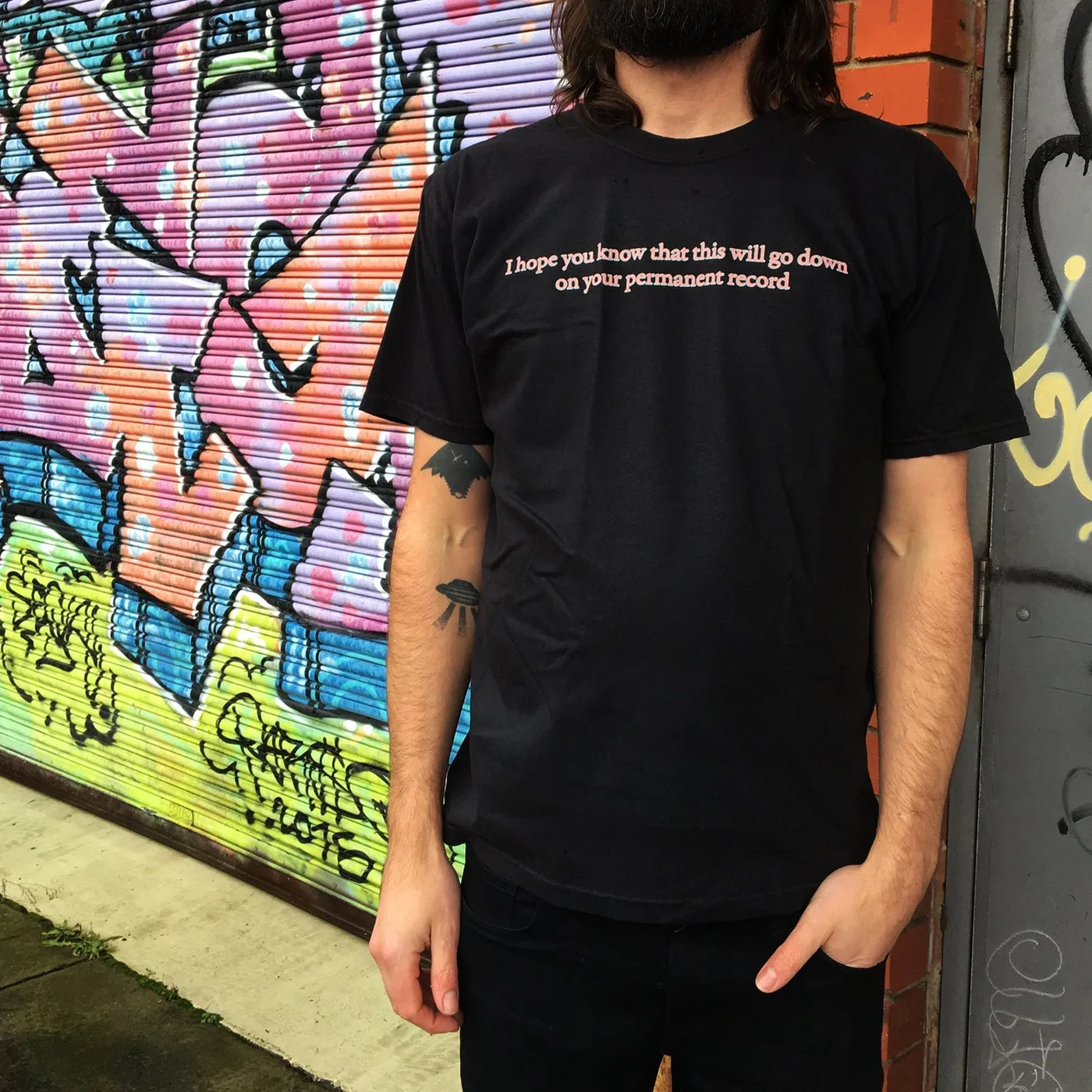 Violent Femmes Permanent Record T-Shirt (Black)