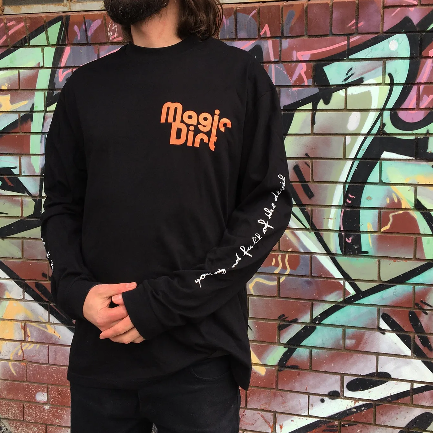 Magic Dirt Young And Full of the Devil Longsleeve (Black)