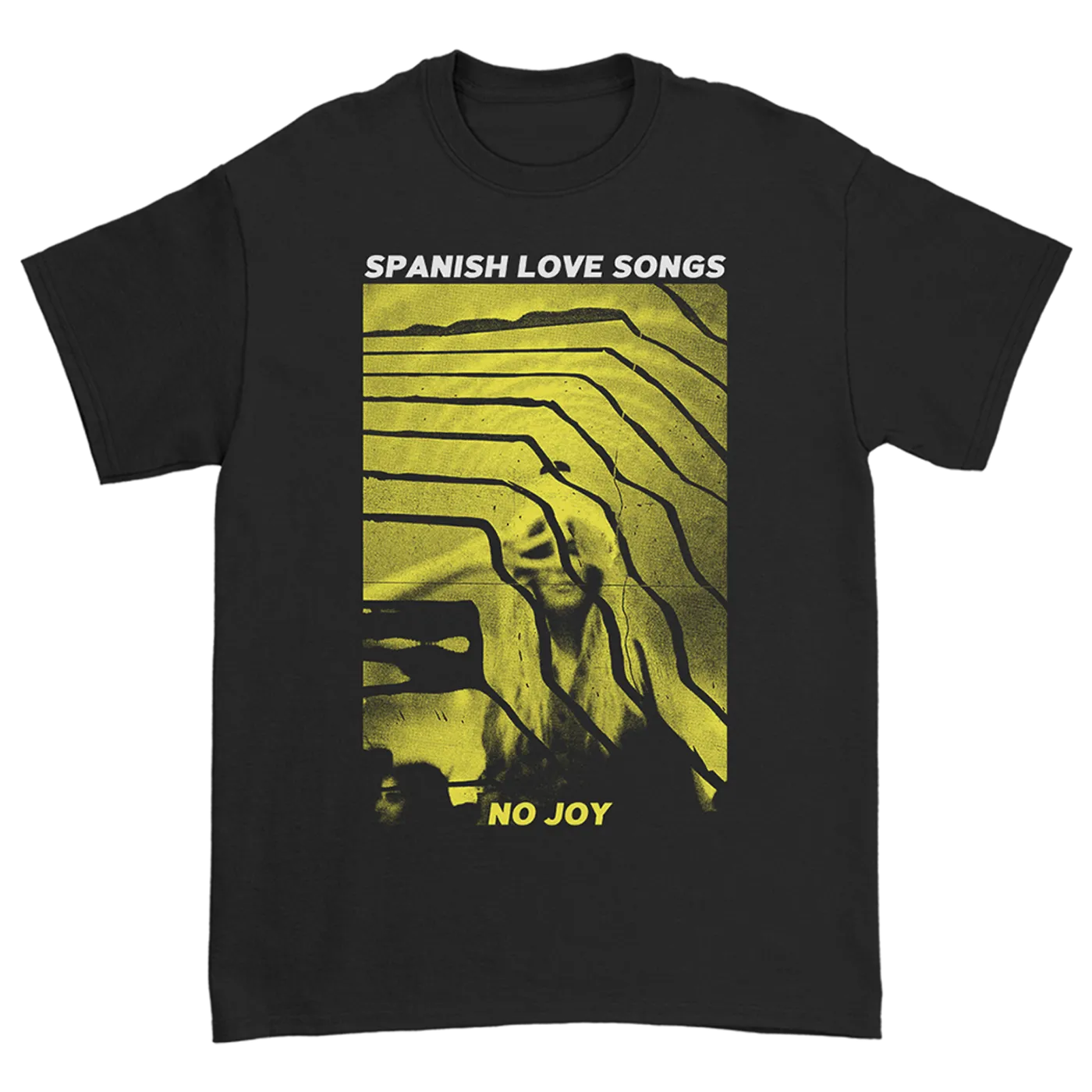 Spanish Love Songs No Joy T-Shirt (Black)