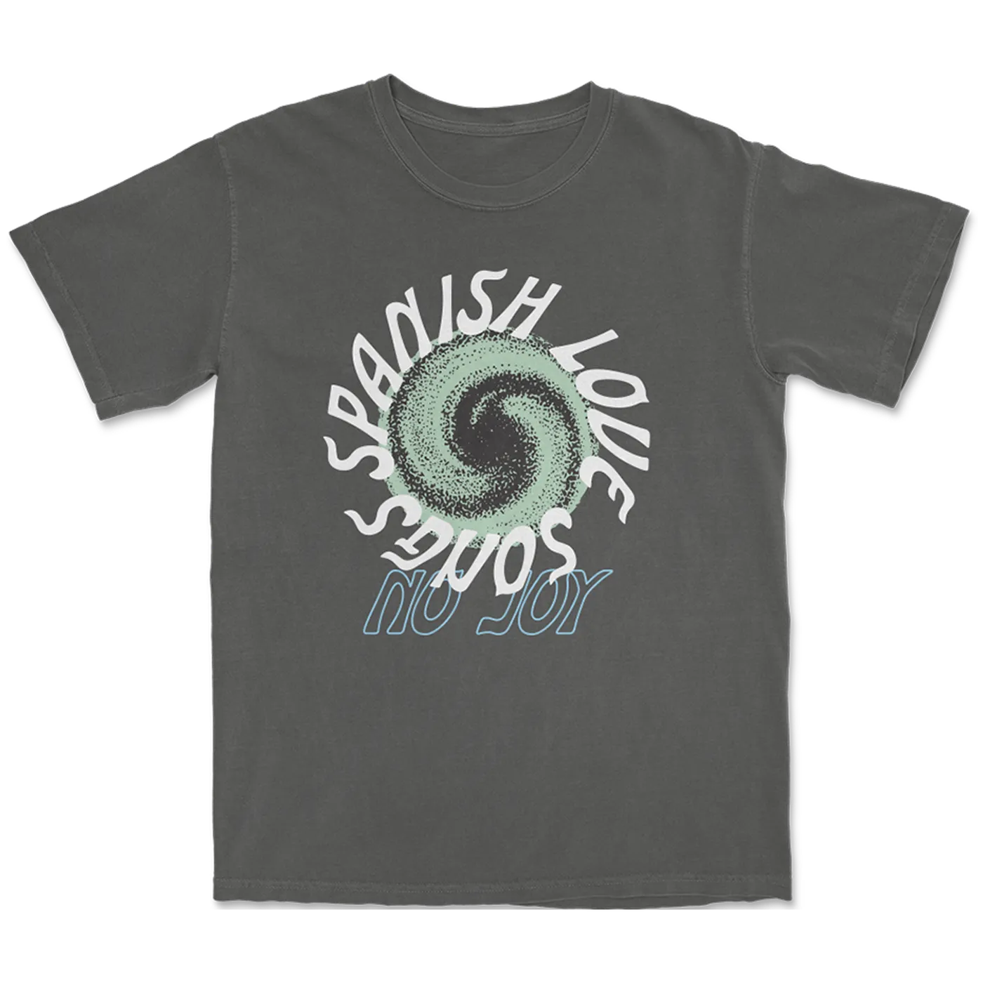 Spanish Love Songs Swirl T-Shirt (Charcoal)