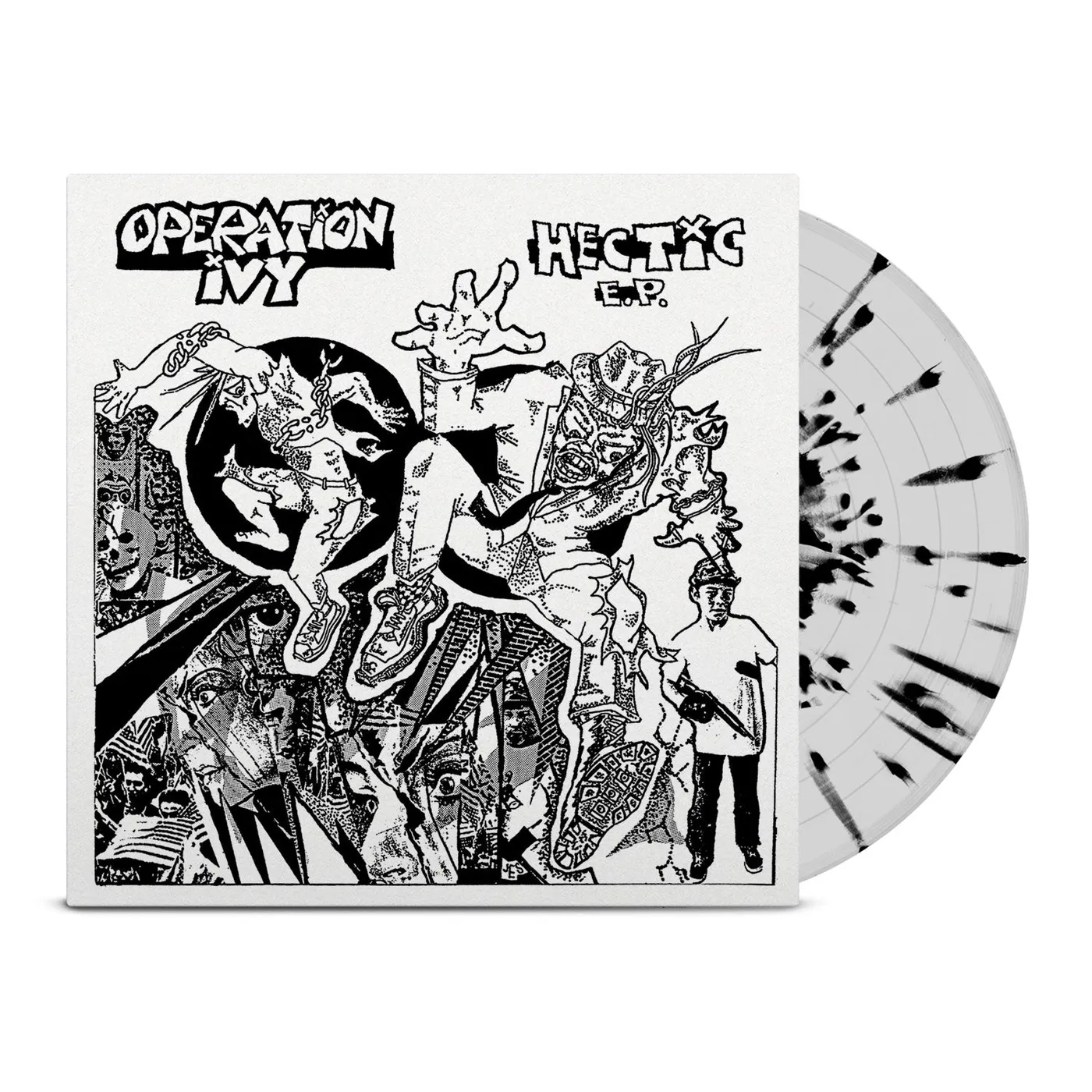 Operation Ivy Hectic EP 12" (Clear/Black Vinyl)