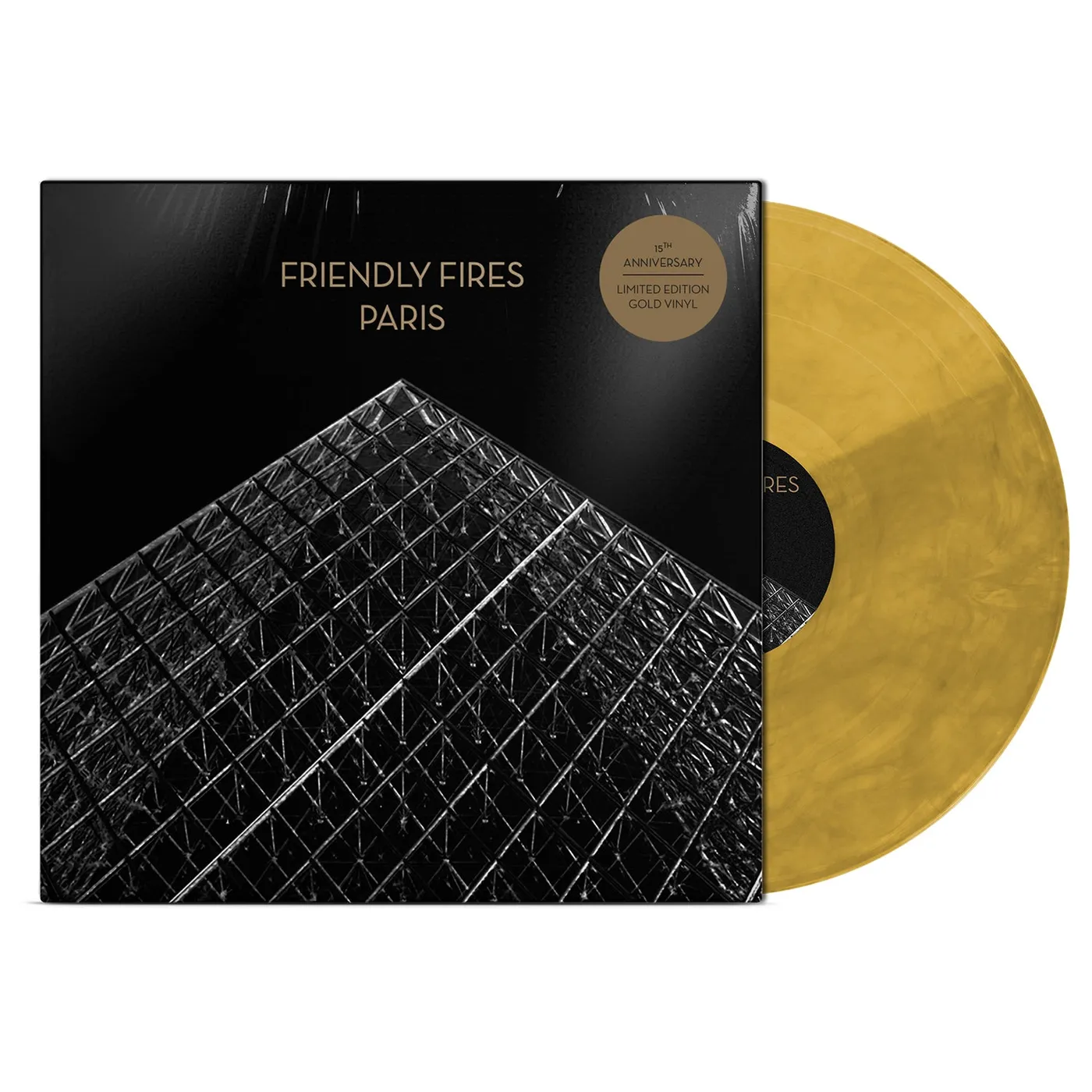 Friendly Fires PARIS - 12" - 15th ANNIVERSARY EDITION LP (Gold Vinyl)