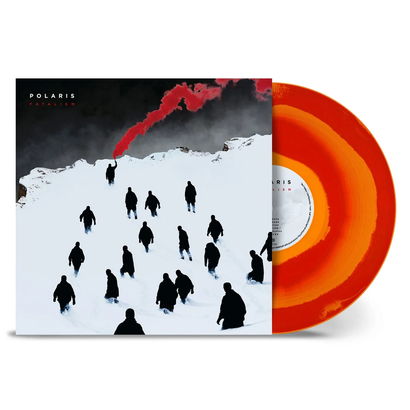 Polaris Fatalism LP (Corona Orange w/ Red Vinyl - Artist First Exclusive)