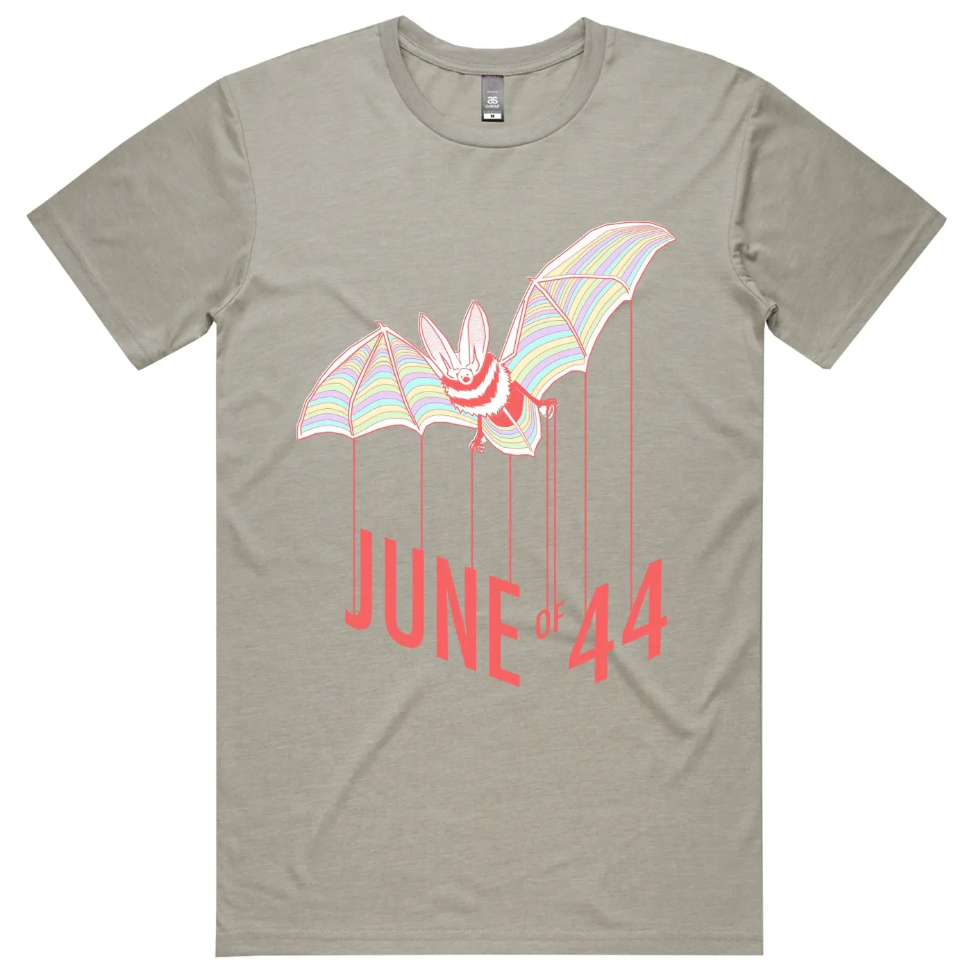 JUNE OF 44 Bat T-Shirt (Light Grey)