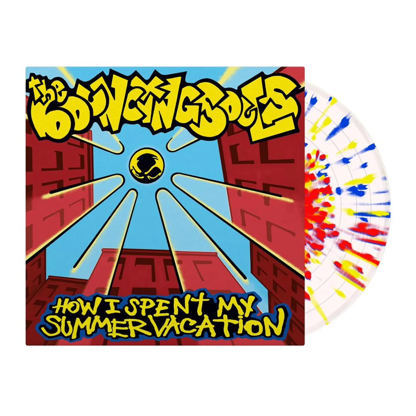 The Bouncing Souls How I Spent My Summer Vacation (Clear w/ Red/Yellow/Blue Splatter) LP (Vinyl)
