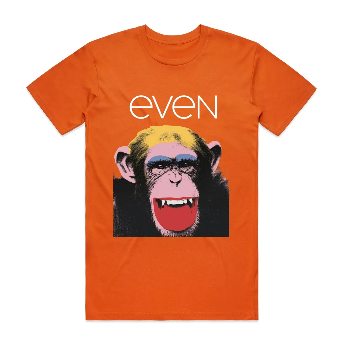 Even Monkey Tee (Orange)
