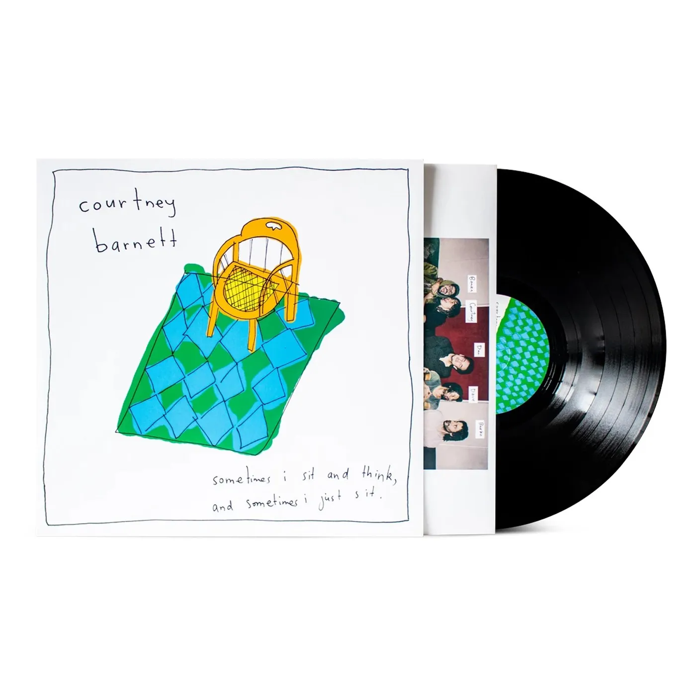 Courtney Barnett Sometimes I Sit And Think, And Sometimes I Just Sit LP (Black) (Vinyl)