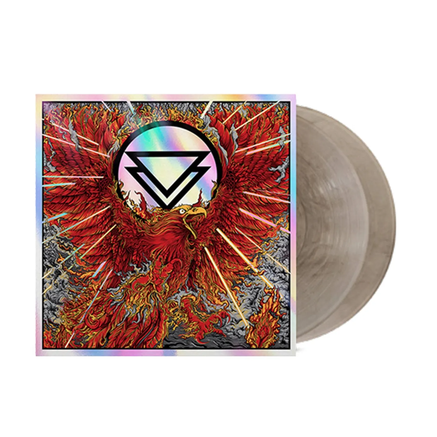The Ghost Inside Rise From The Ashes: Live At The Shrine Vinyl 2LP (Clear w/ Grey Smoke)