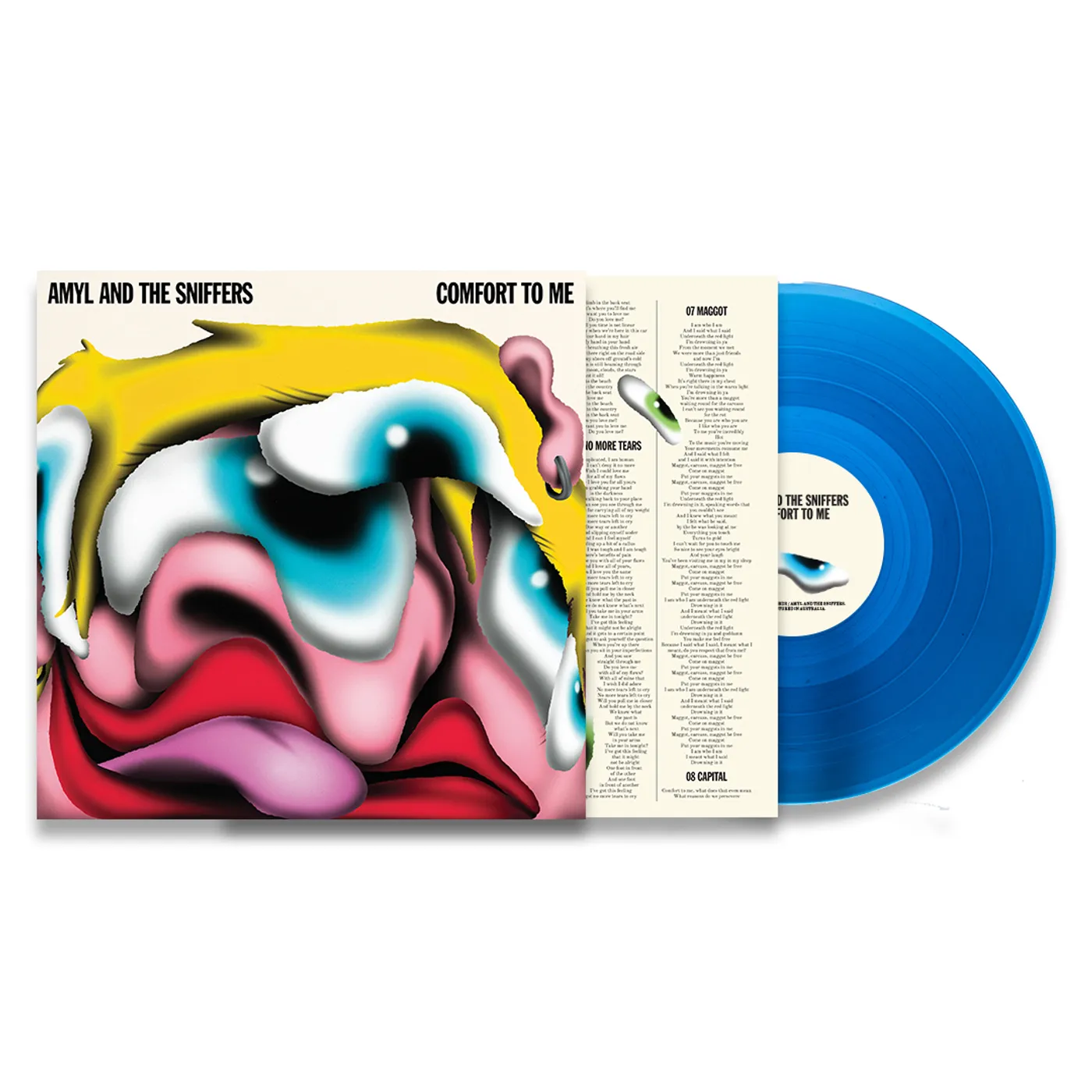 Amyl and The Sniffers Comfort To Me LP (Indie Blue) (Vinyl)