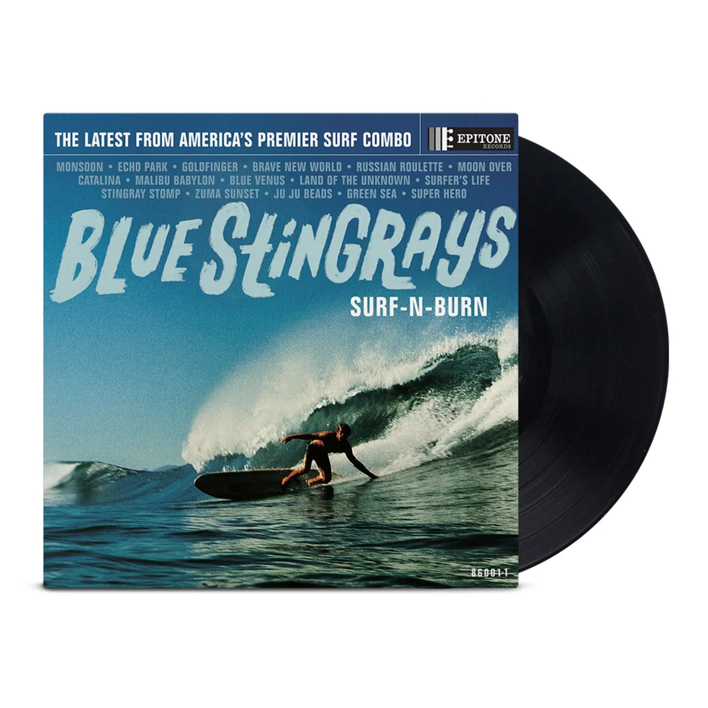 Blue Stingrays Surf-N-Burn LP (Black) (Vinyl)