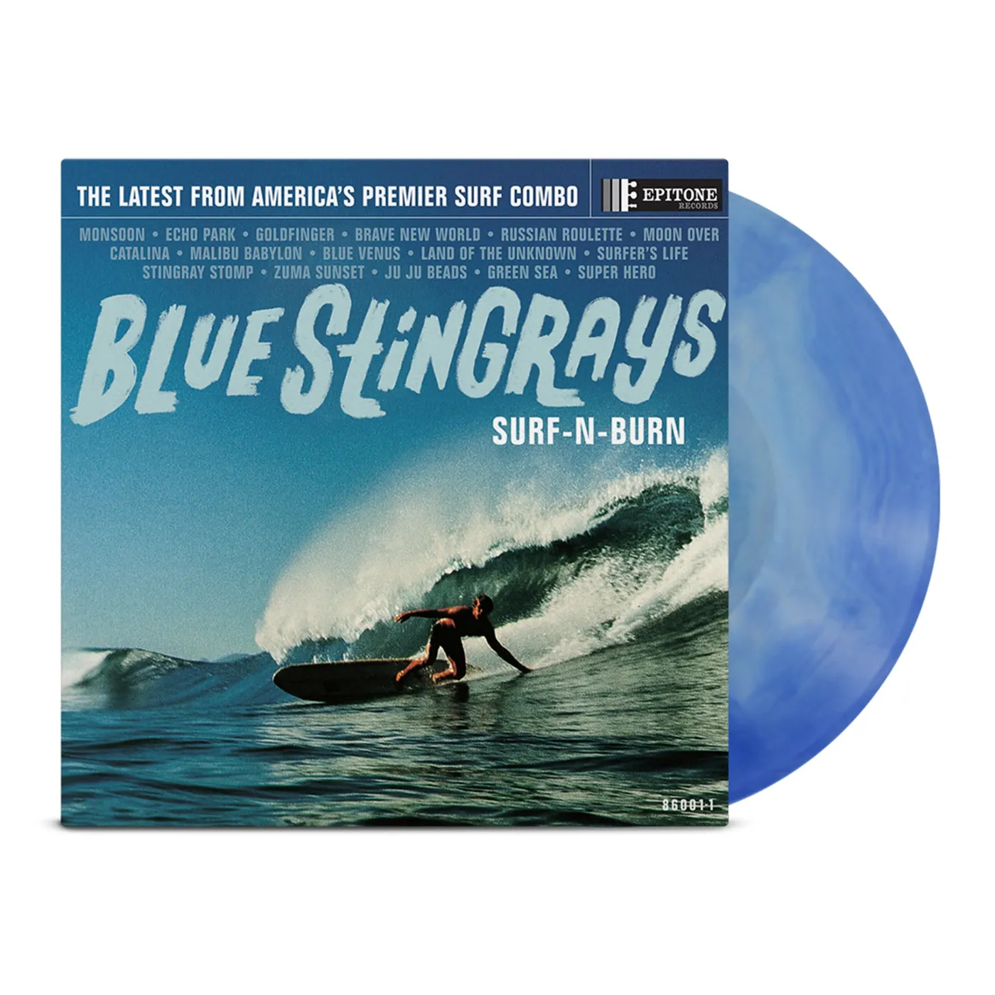 Blue Stingrays Surf-N-Burn LP (Blue Dream Splash) (Vinyl)