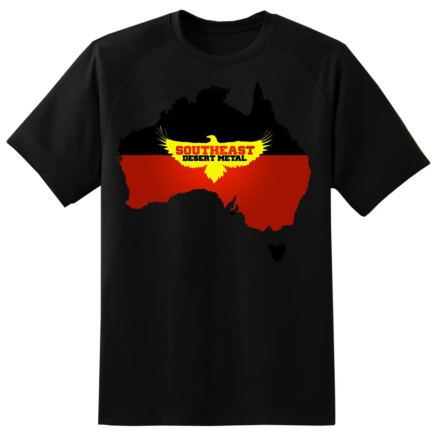 Southeast Desert Metal Flag Logo Tee (Black)
