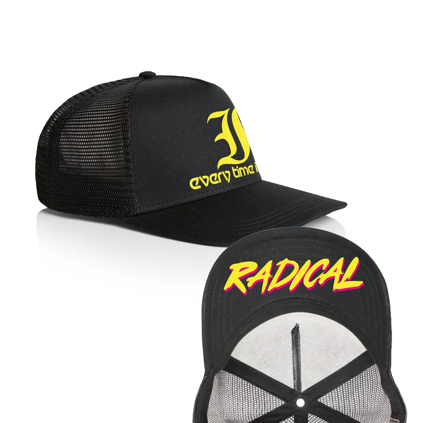 Every Time I Die Radical Trucker Hat (Black)